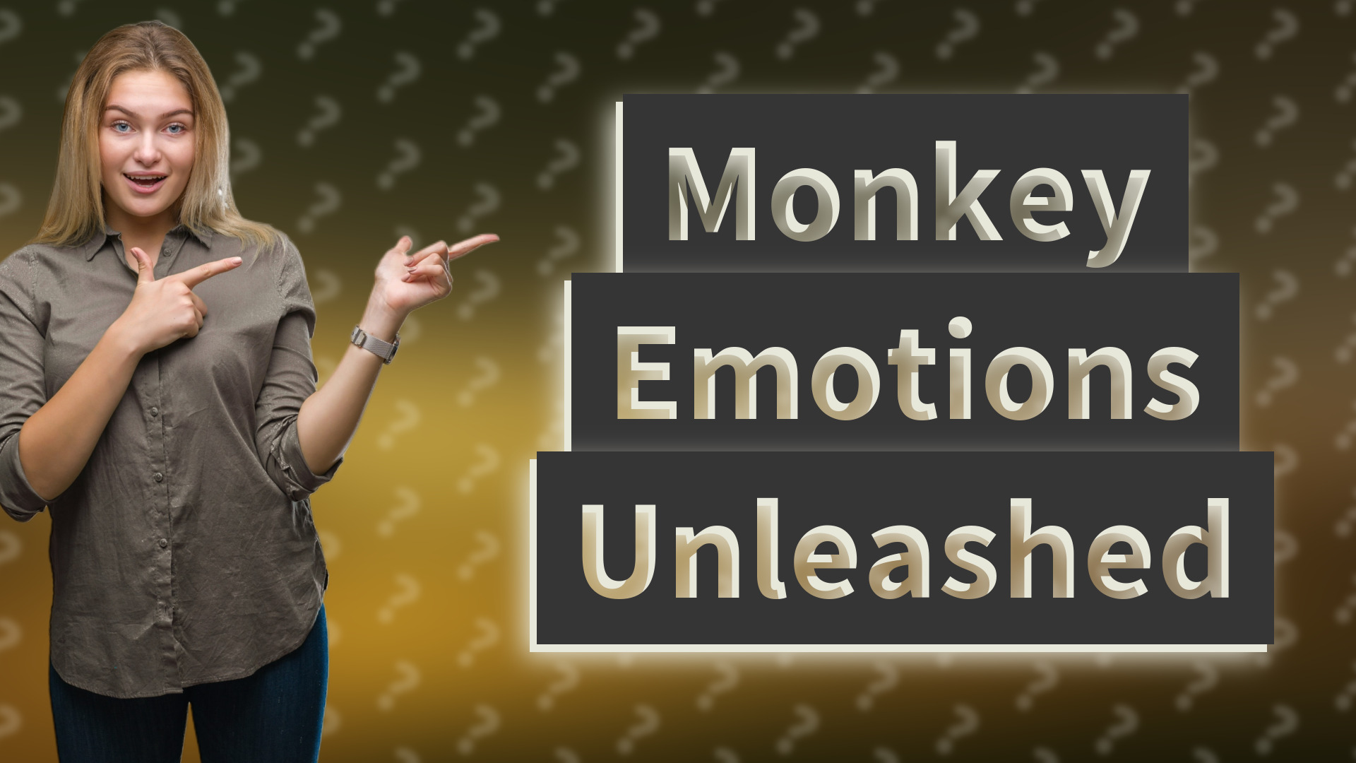 Monkey Emotions Unleashed