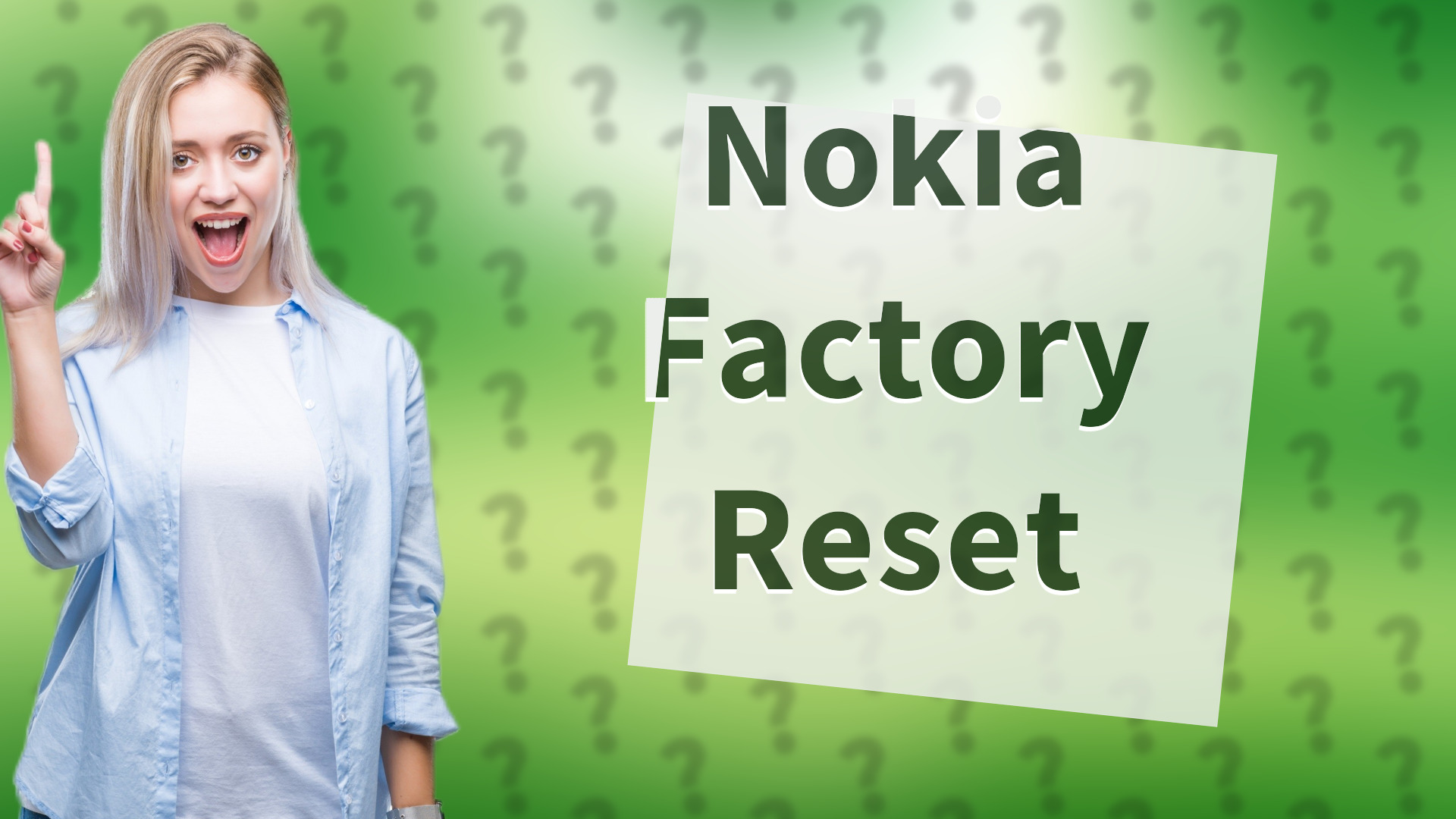 Nokia Factory Reset