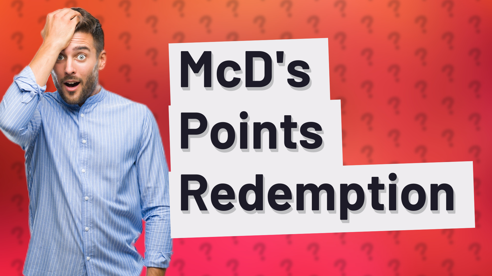 McD's Points Redemption