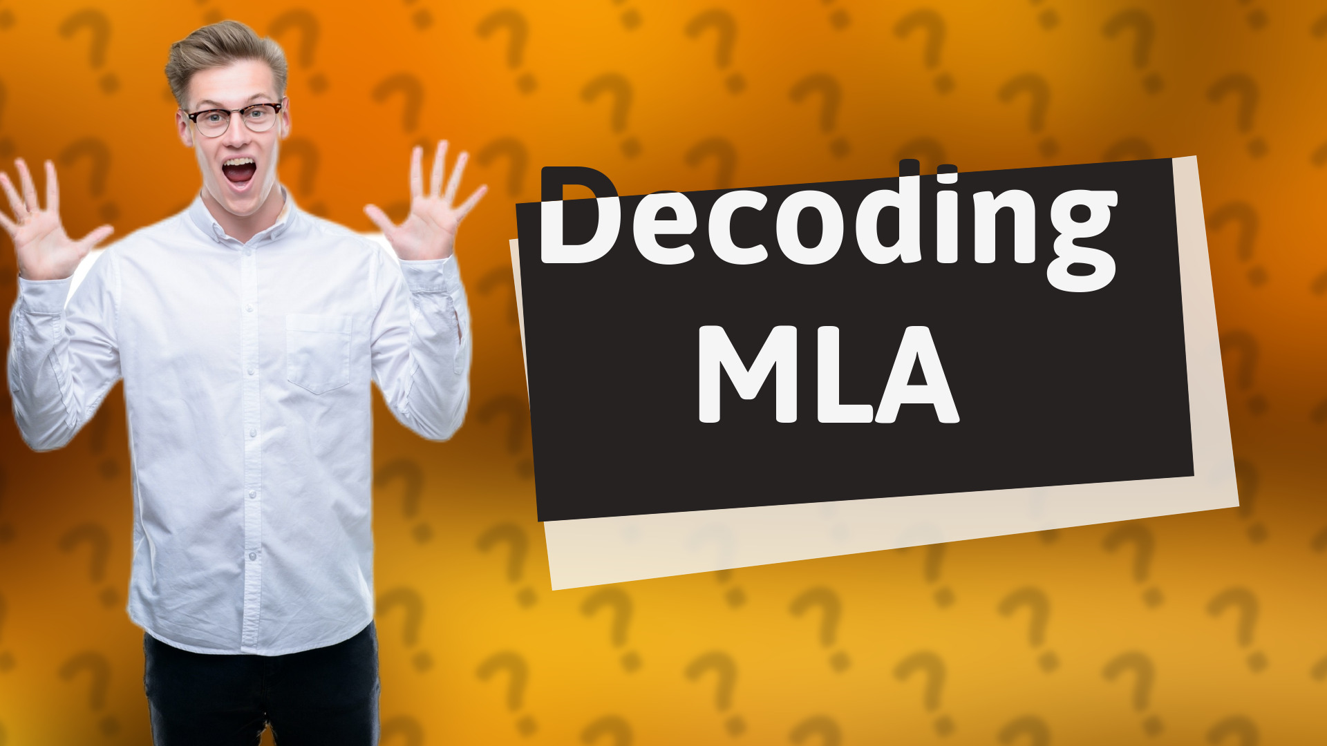 Decoding MLA
