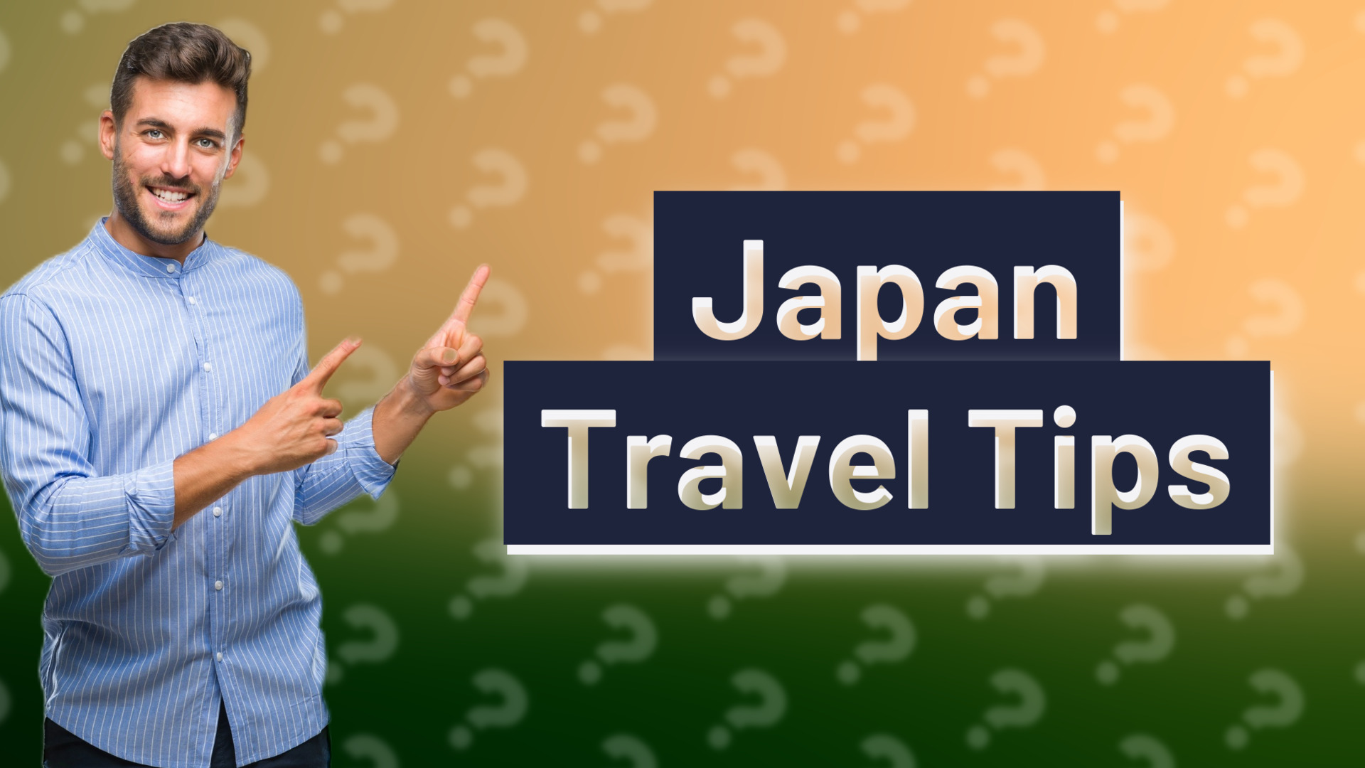 Japan Travel Tips