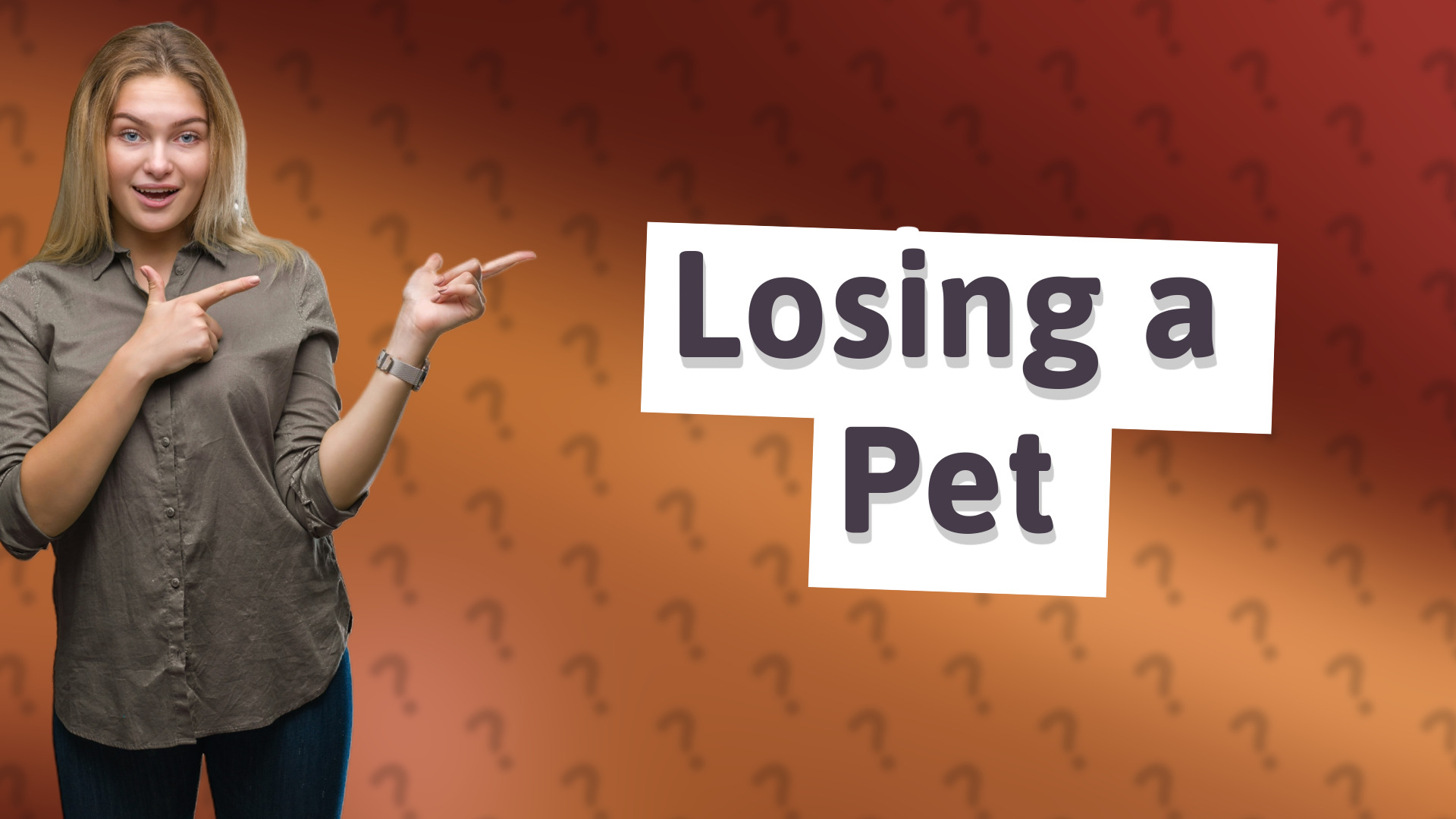 Losing a Pet