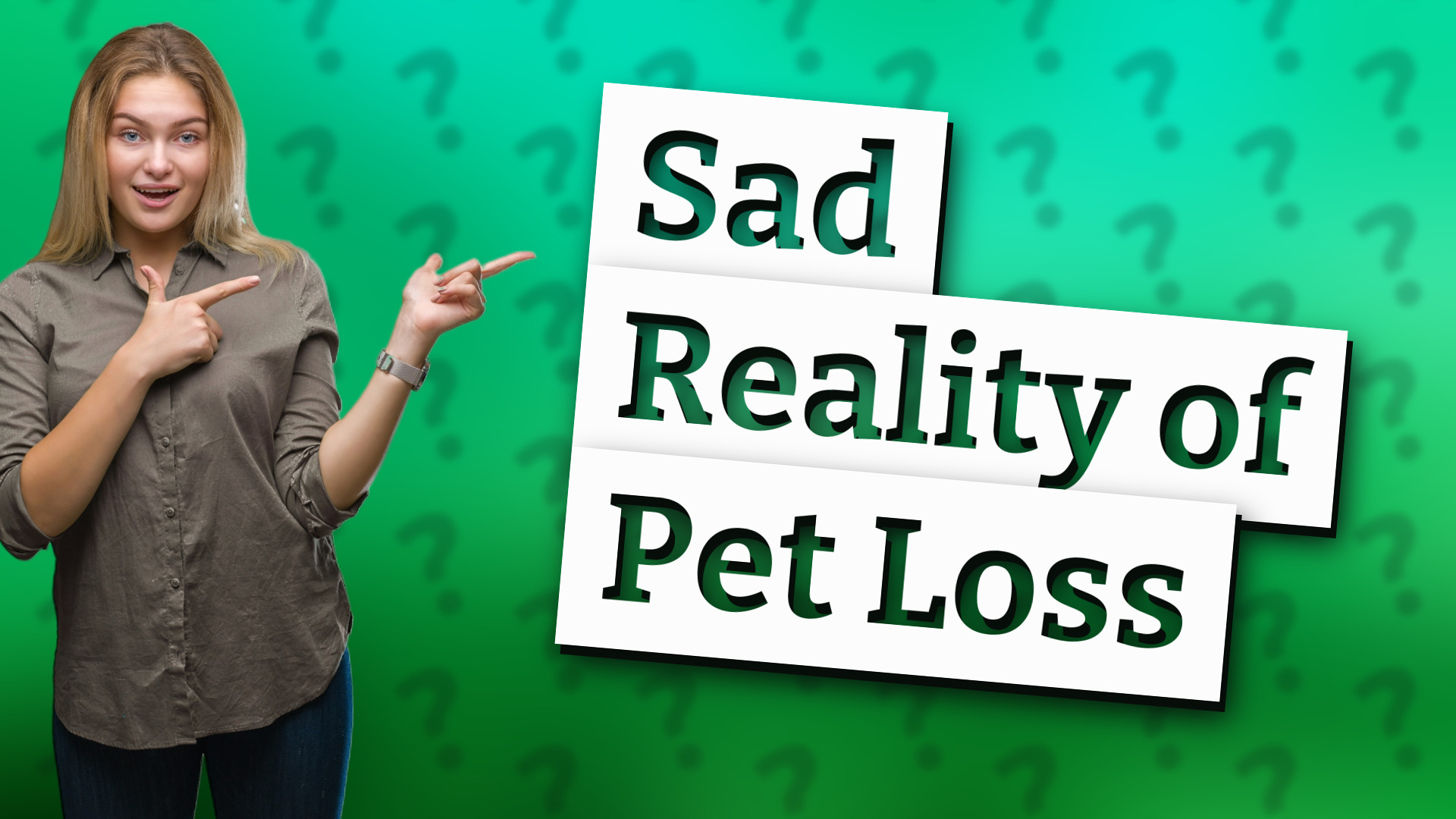 Sad Reality of Pet Loss