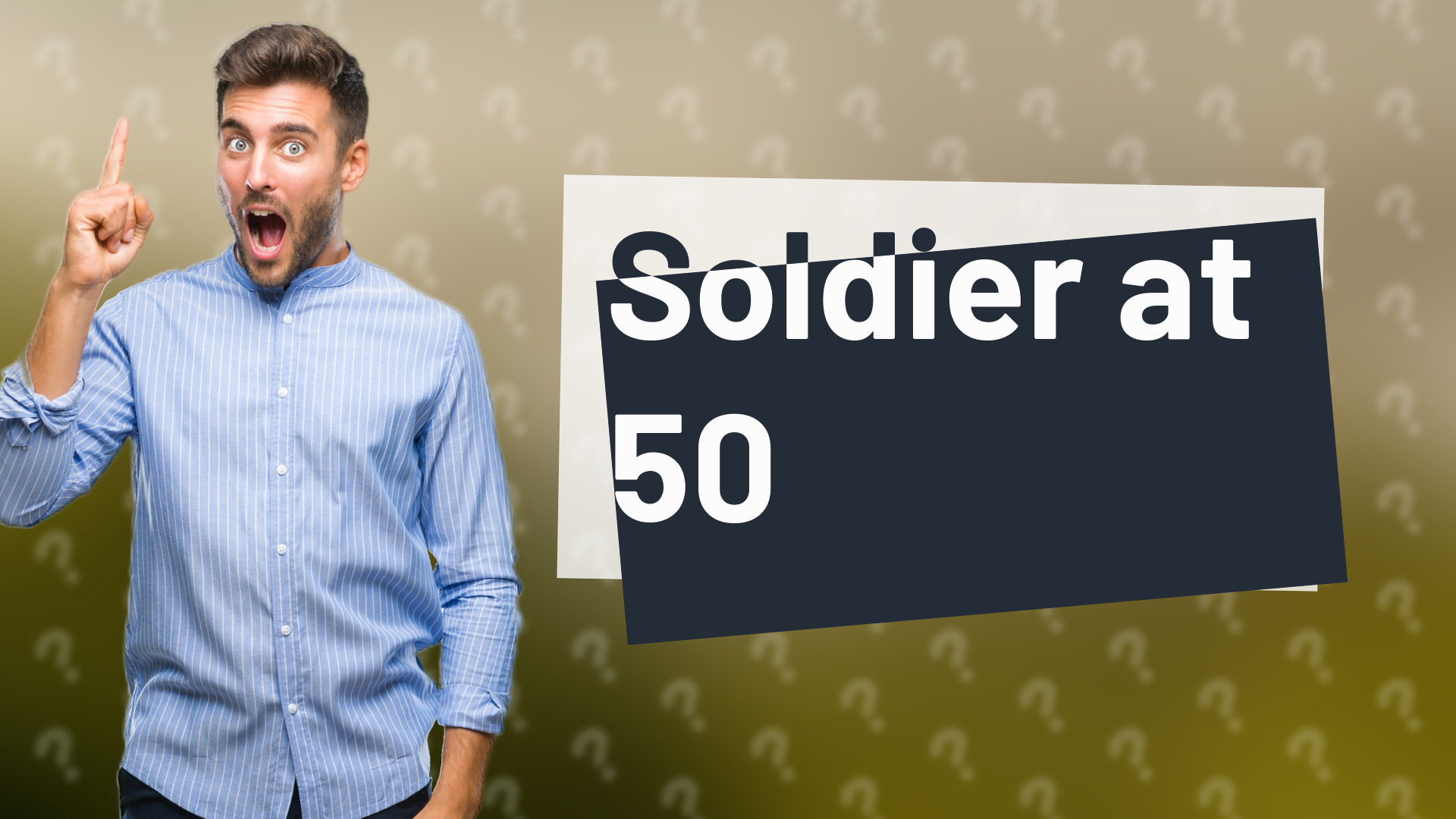 Soldier at 50