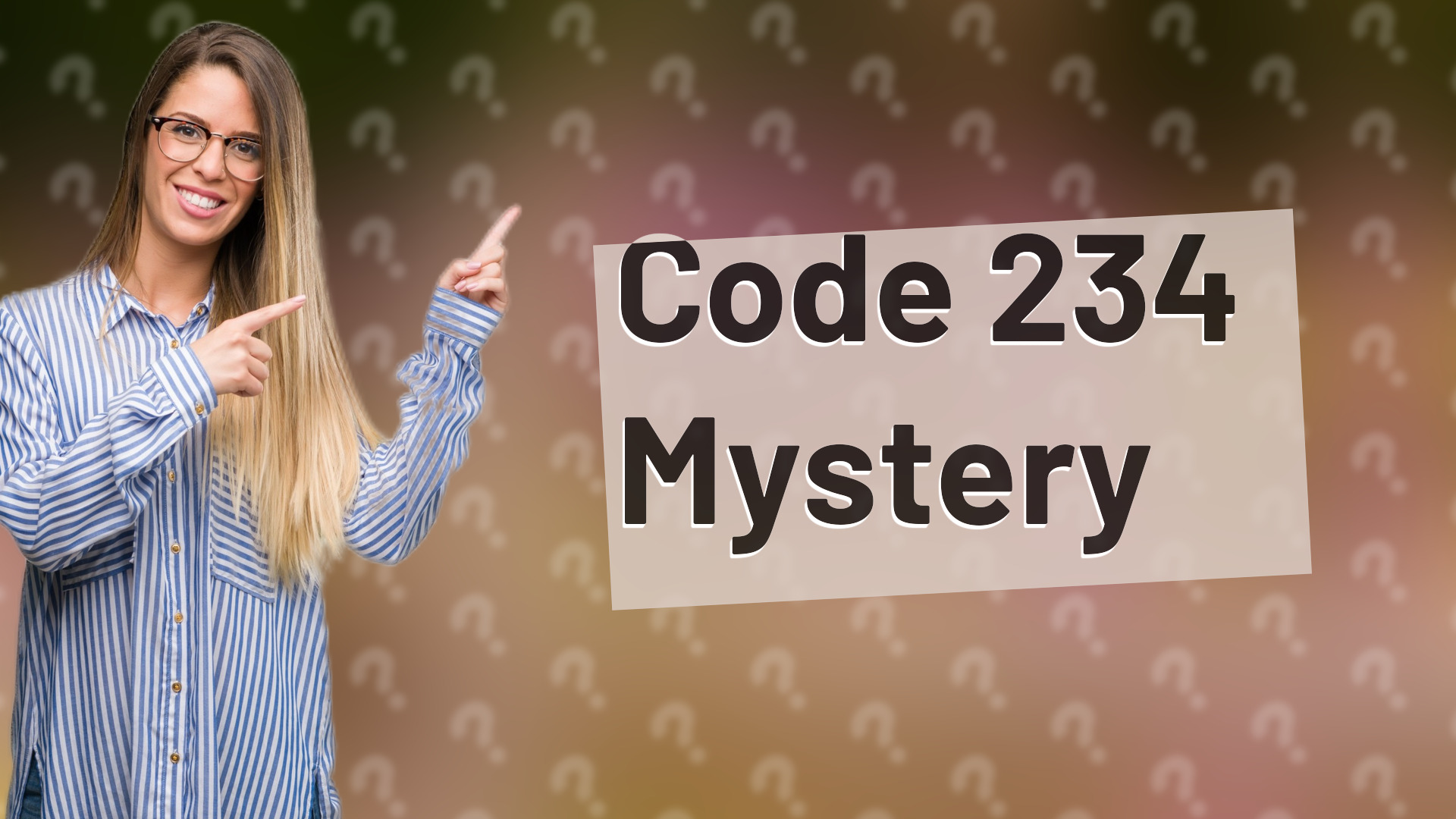 Code 234 Mystery