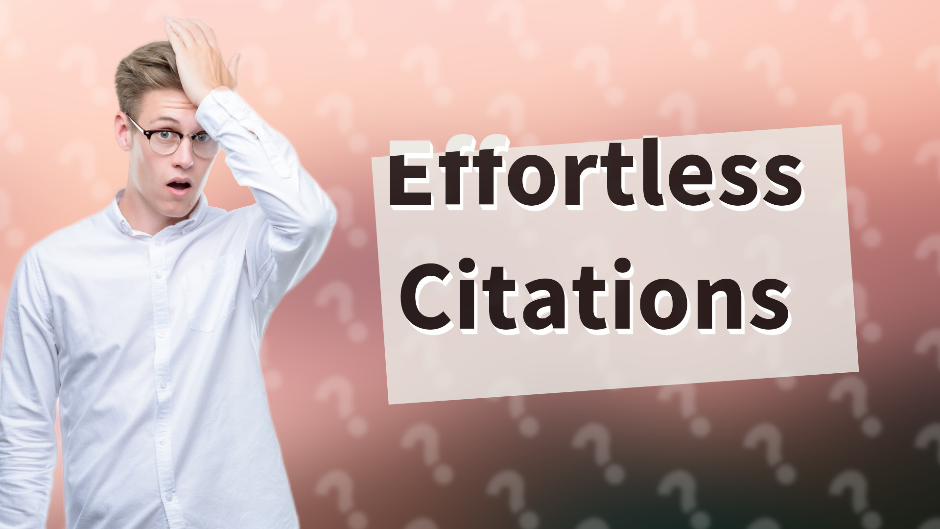 Effortless Citations