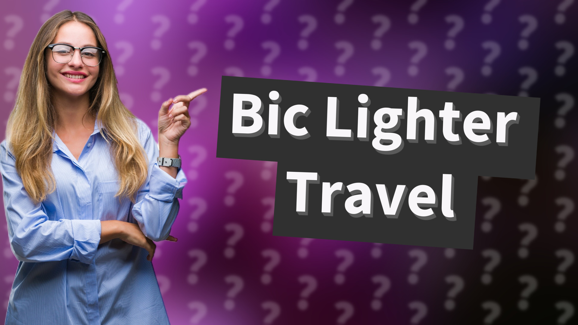 Bic Lighter Travel