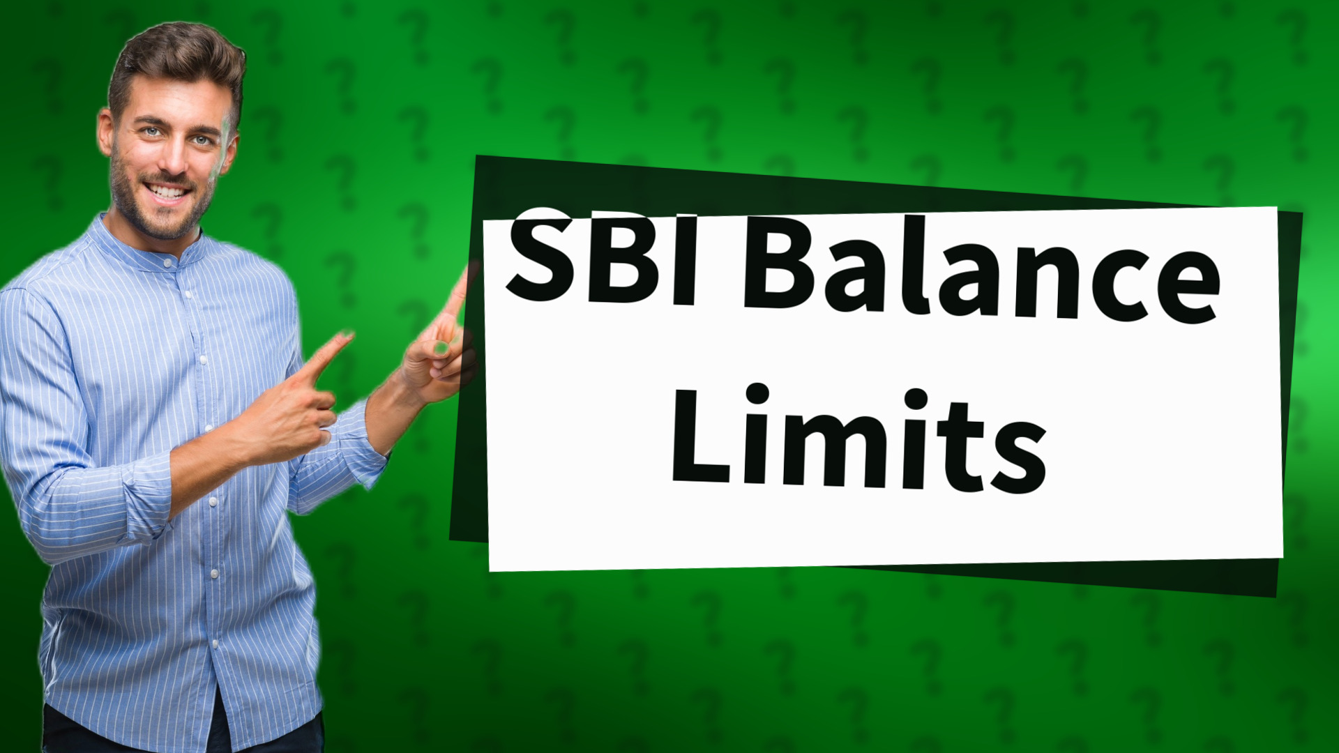 SBI Balance Limits