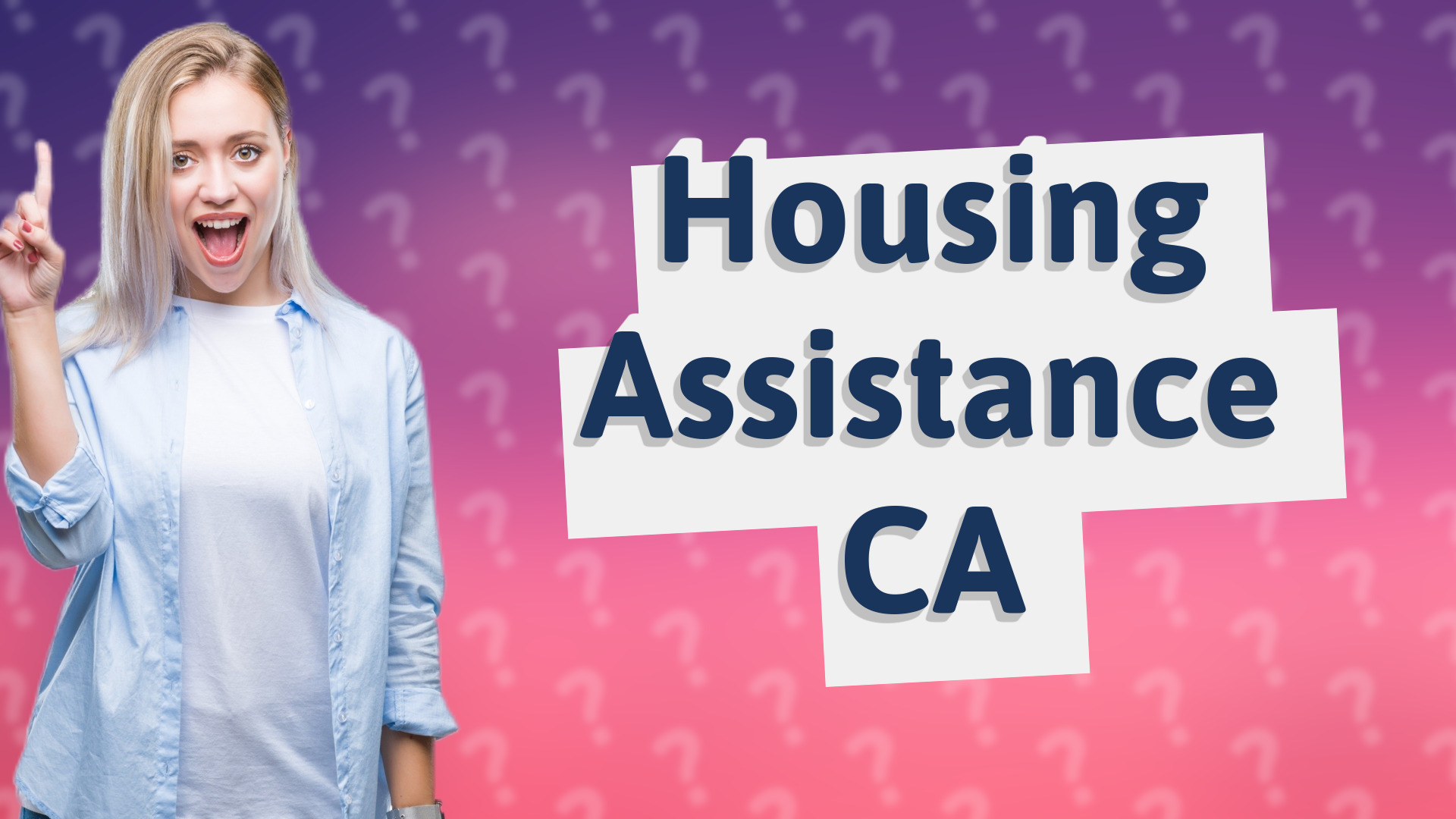 Housing Assistance CA