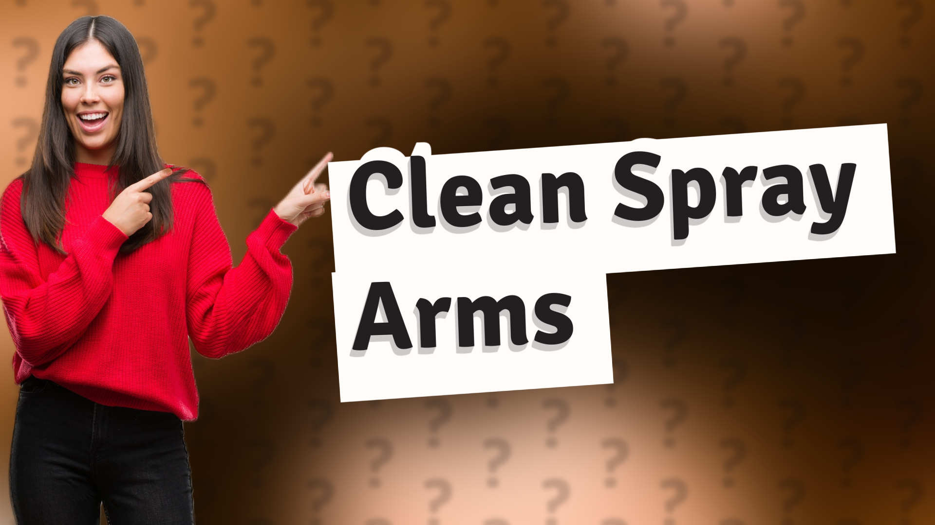 Clean Spray Arms