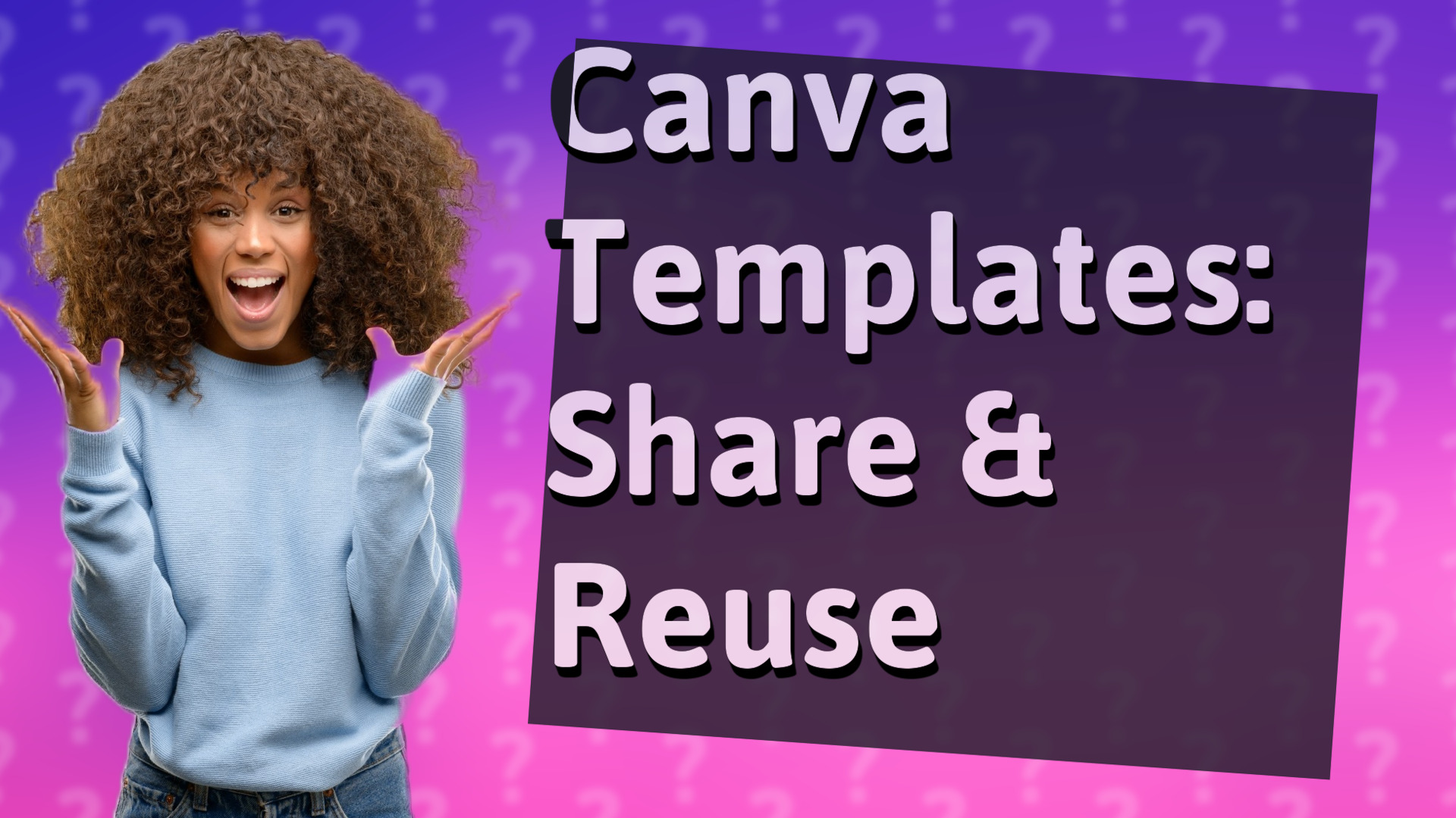 Canva Templates: Share & Reuse
