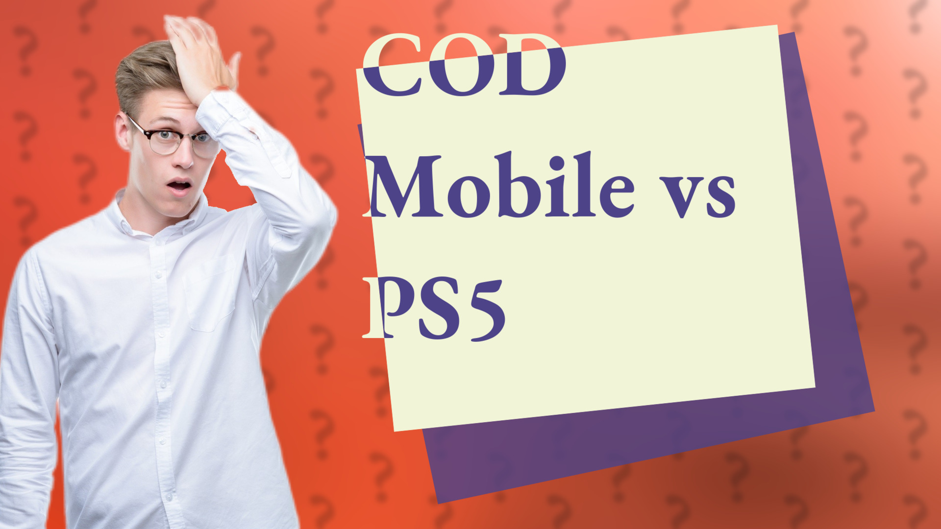 COD Mobile vs PS5
