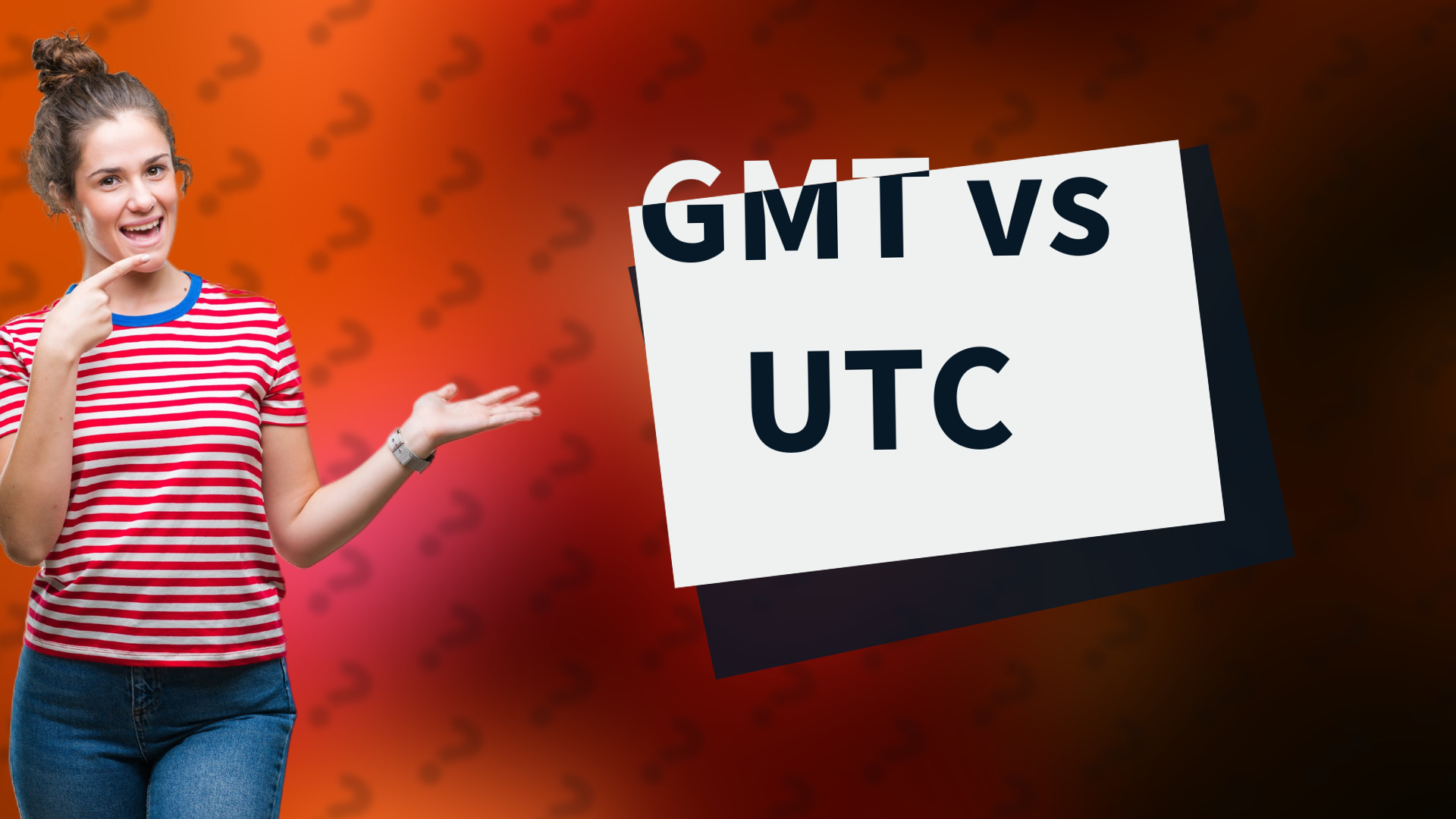 GMT vs UTC