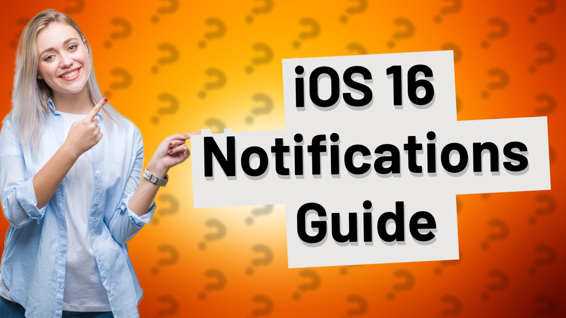 iOS 16 Notifications Guide