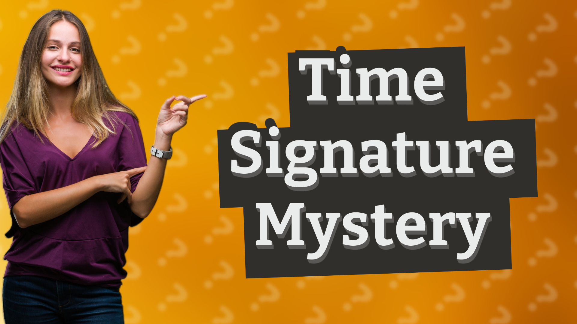 Time Signature Mystery