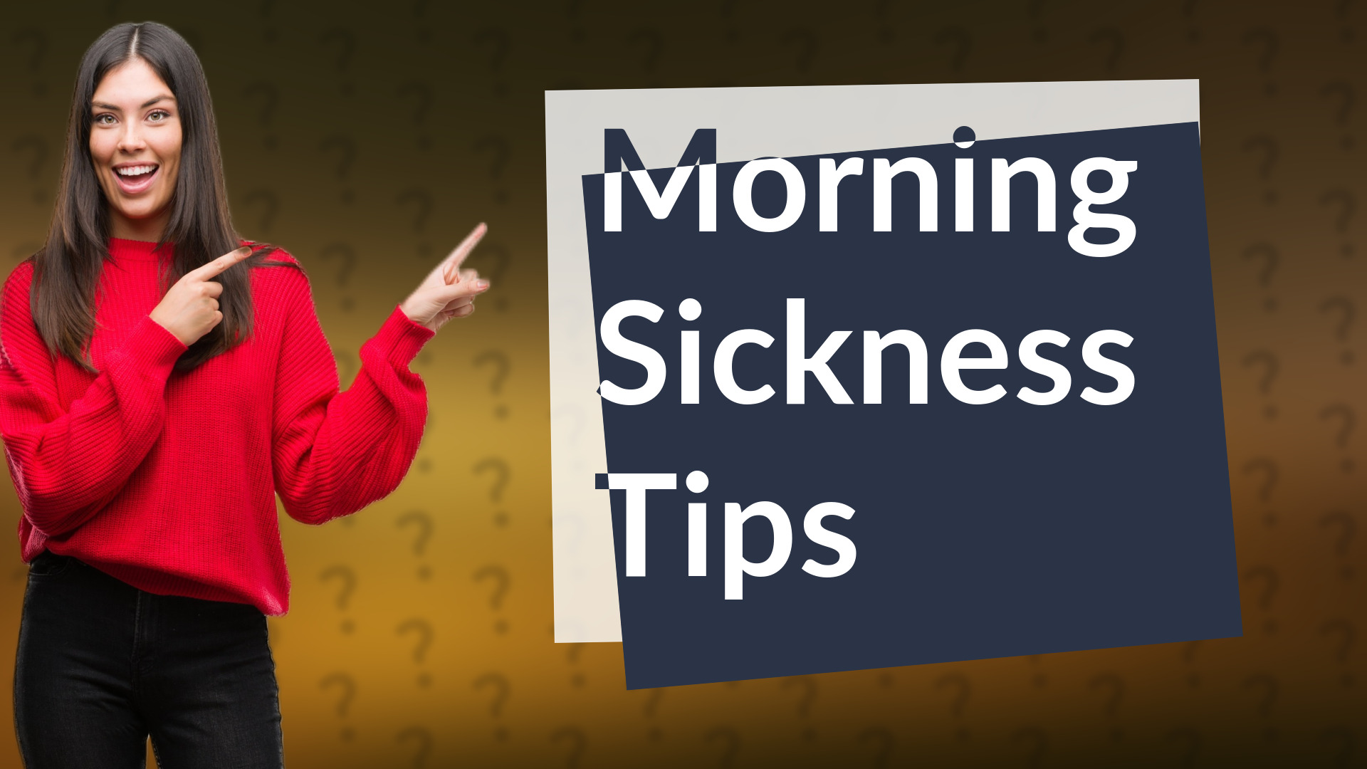Morning Sickness Tips