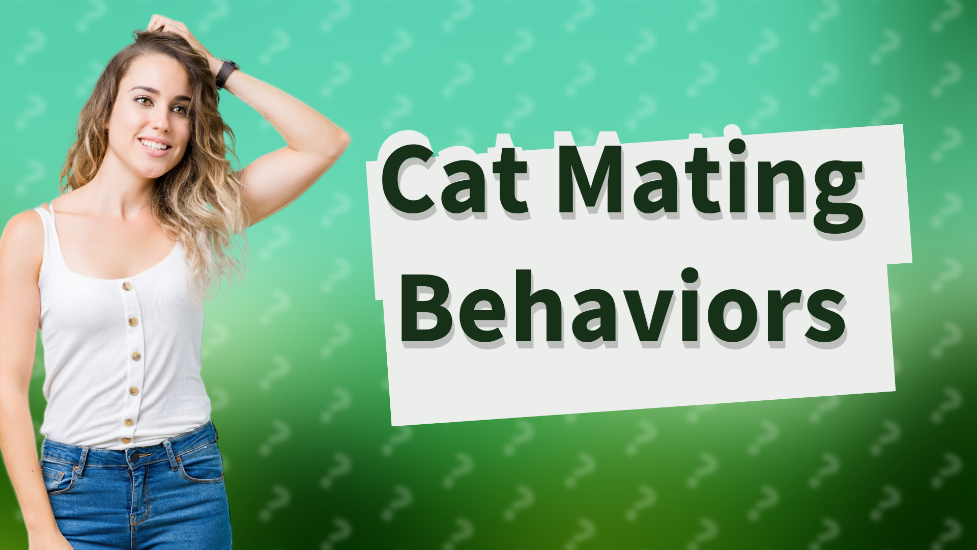 Cat Mating Behaviors