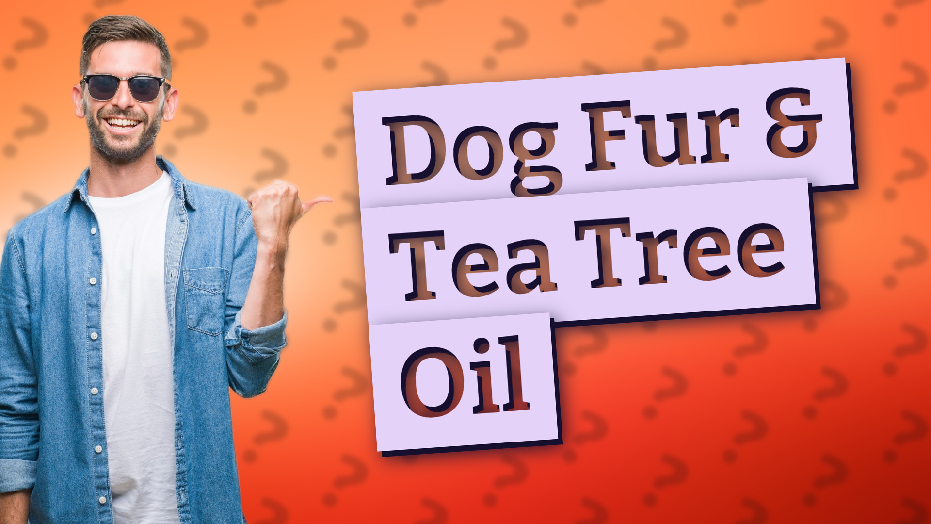 Dog Fur & Tea Tree Oil