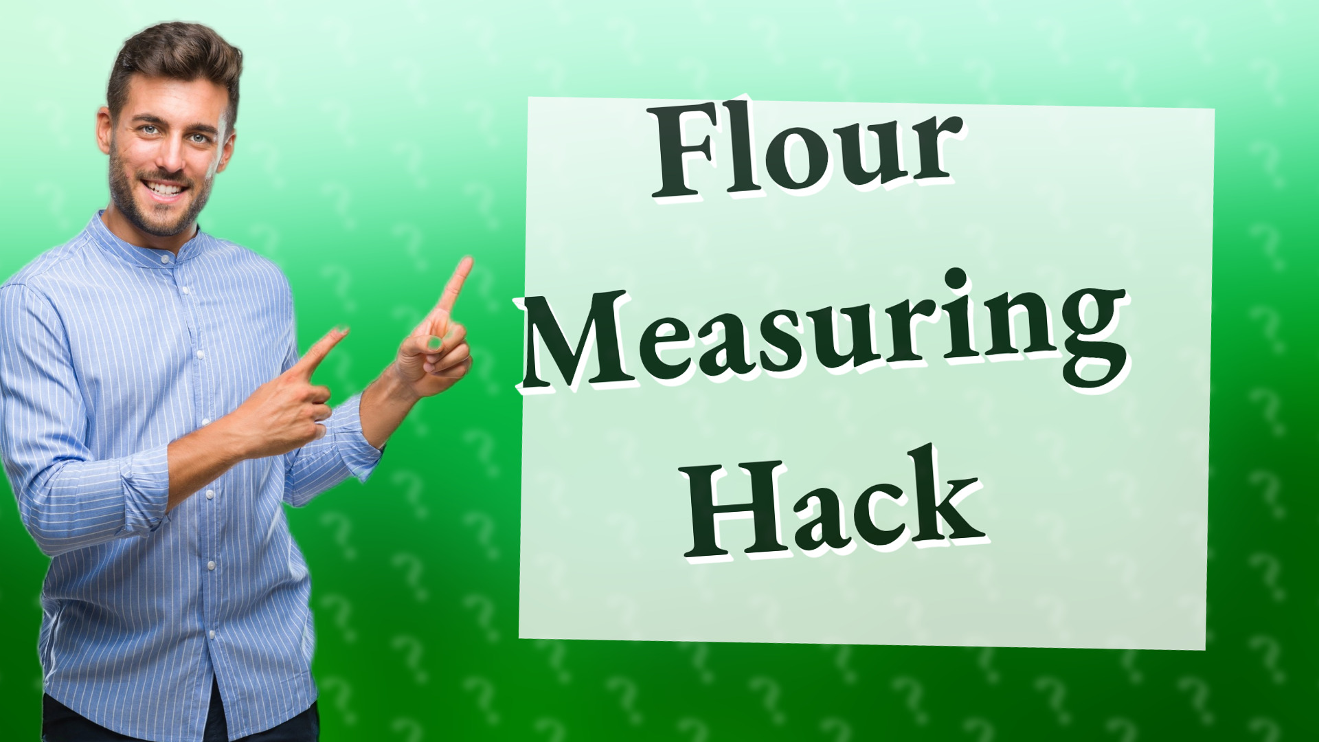 Flour Measuring Hack