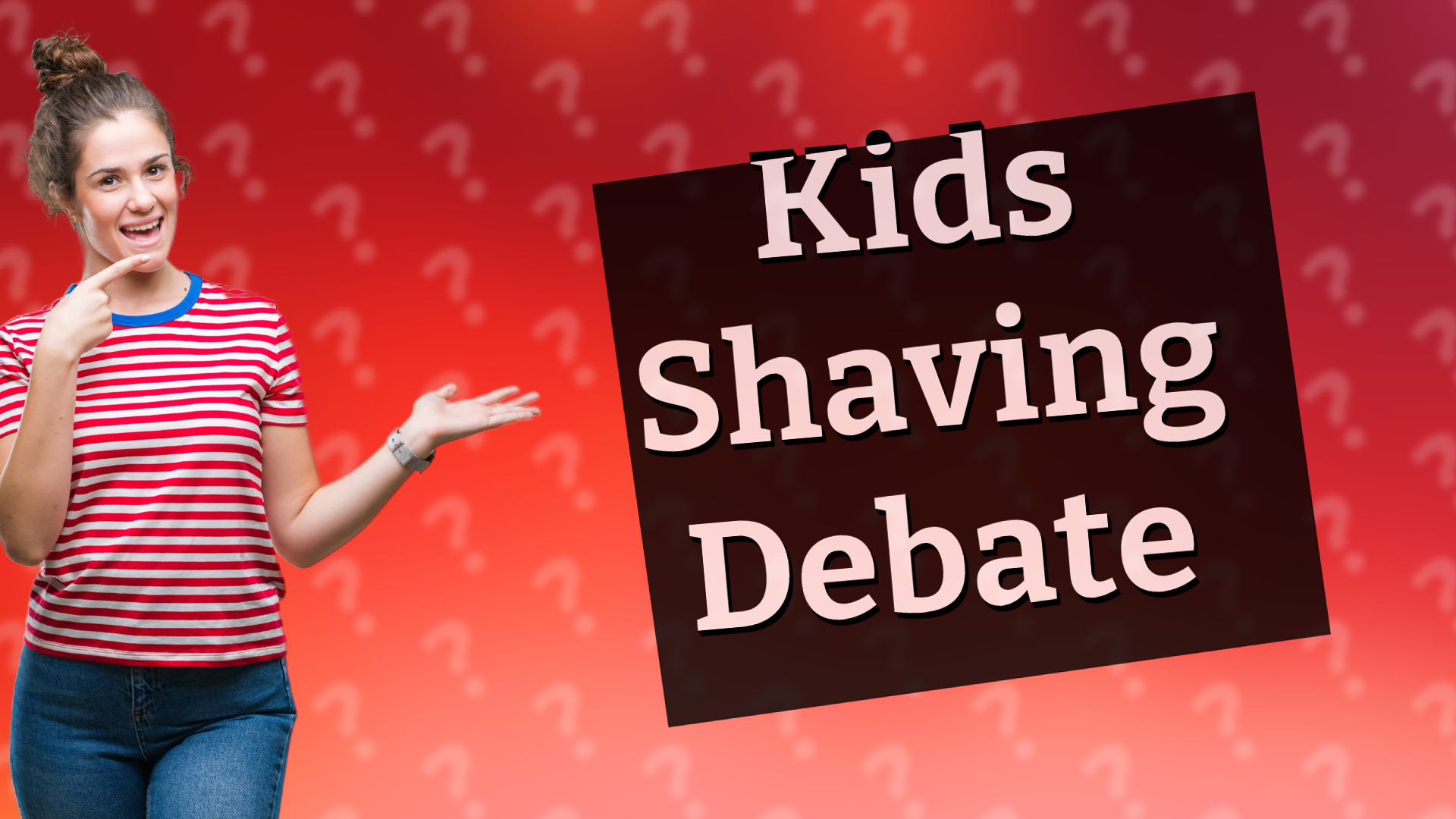 Kids Shaving Debate