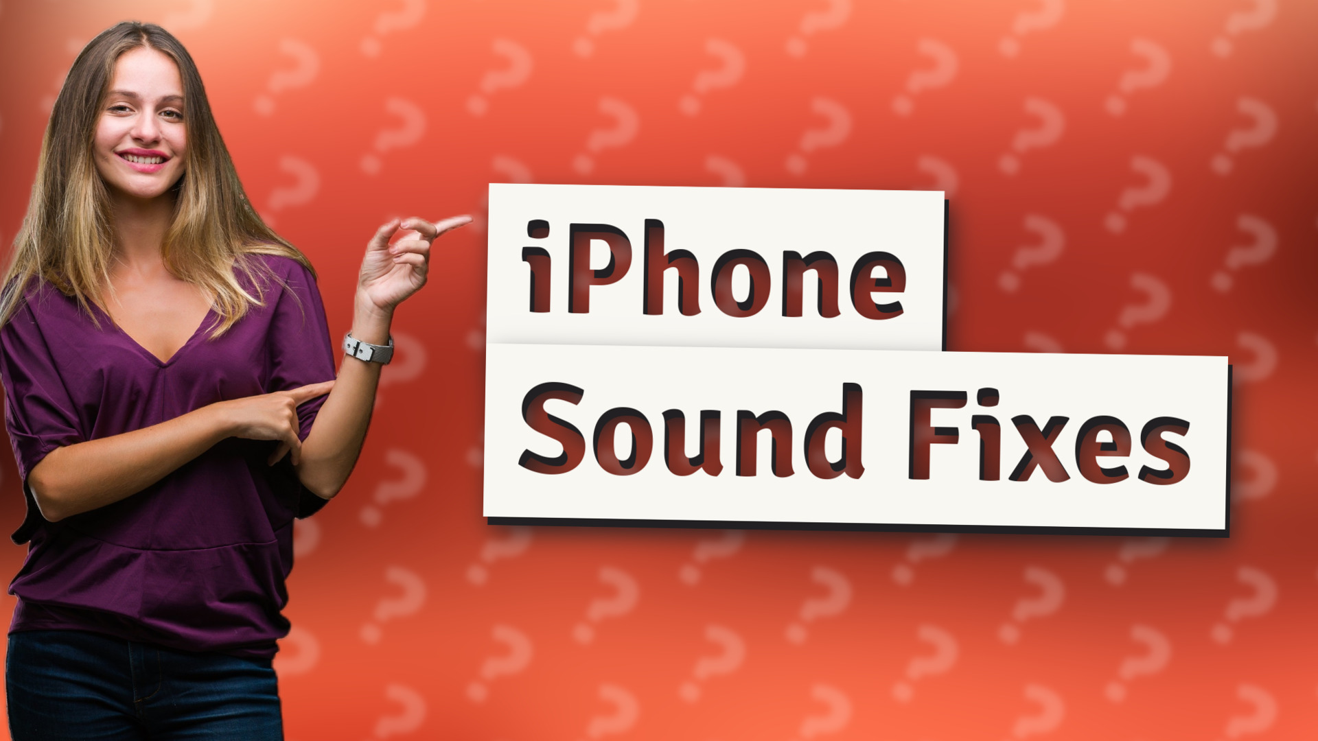 iPhone Sound Fixes