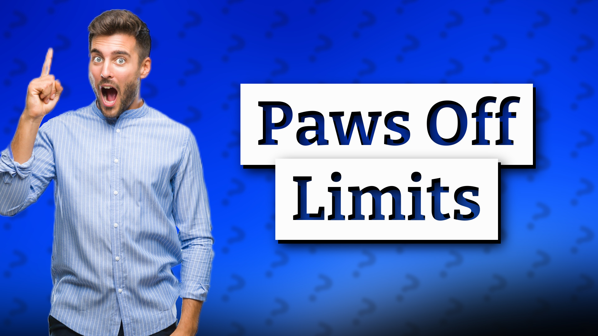 Paws Off Limits