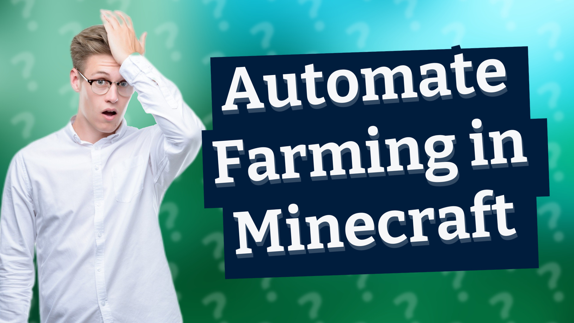 Automate Farming in Minecraft