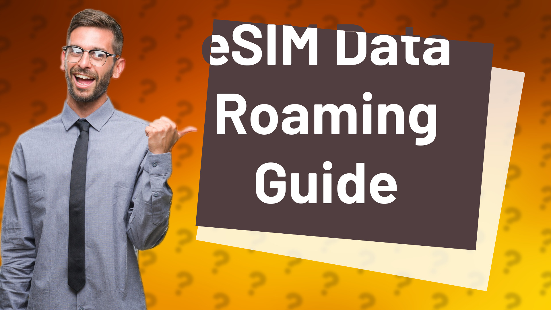 eSIM Data Roaming Guide