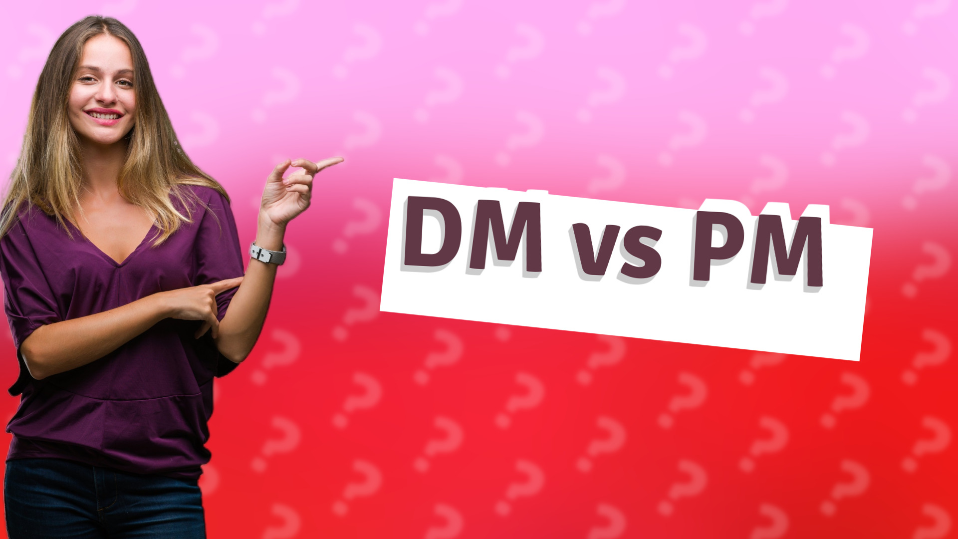 DM vs PM
