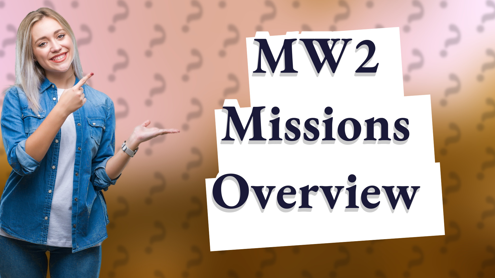 MW2 Missions Overview