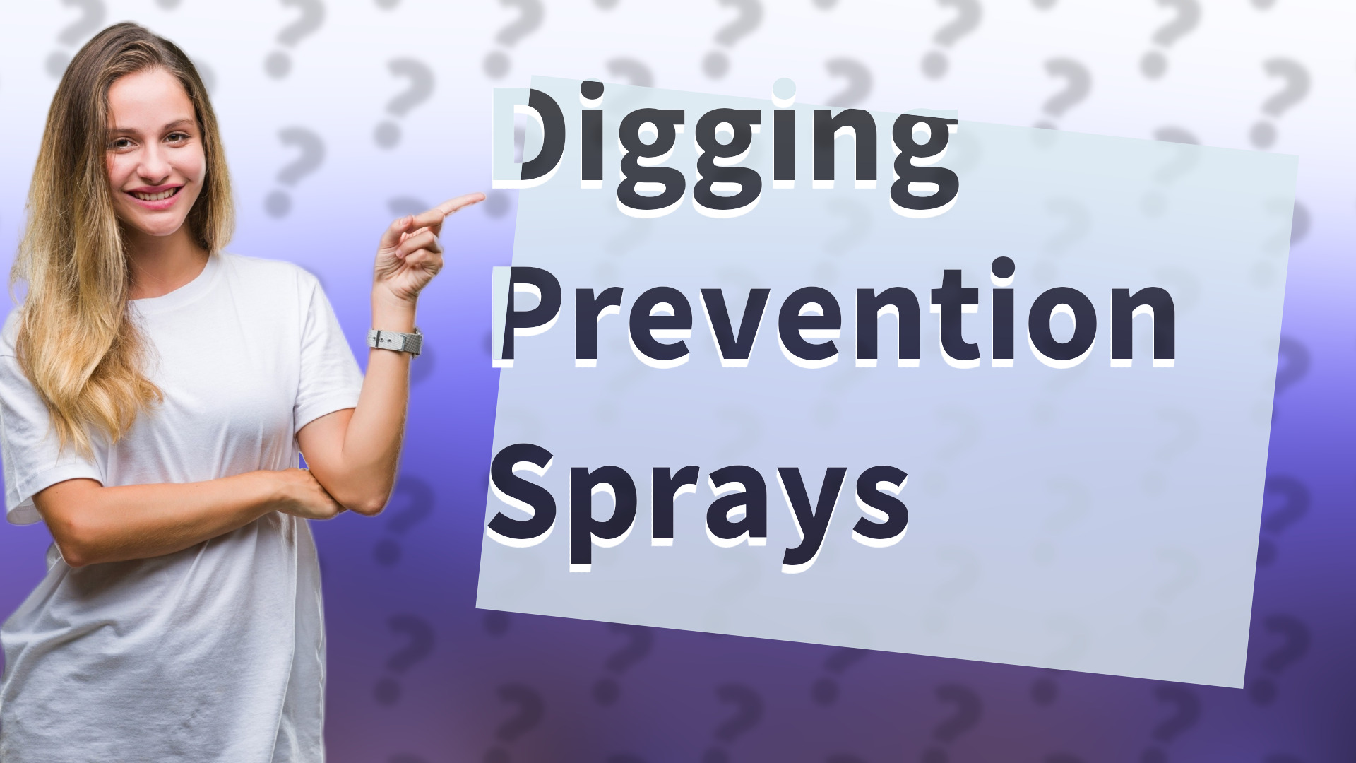 Digging Prevention Sprays
