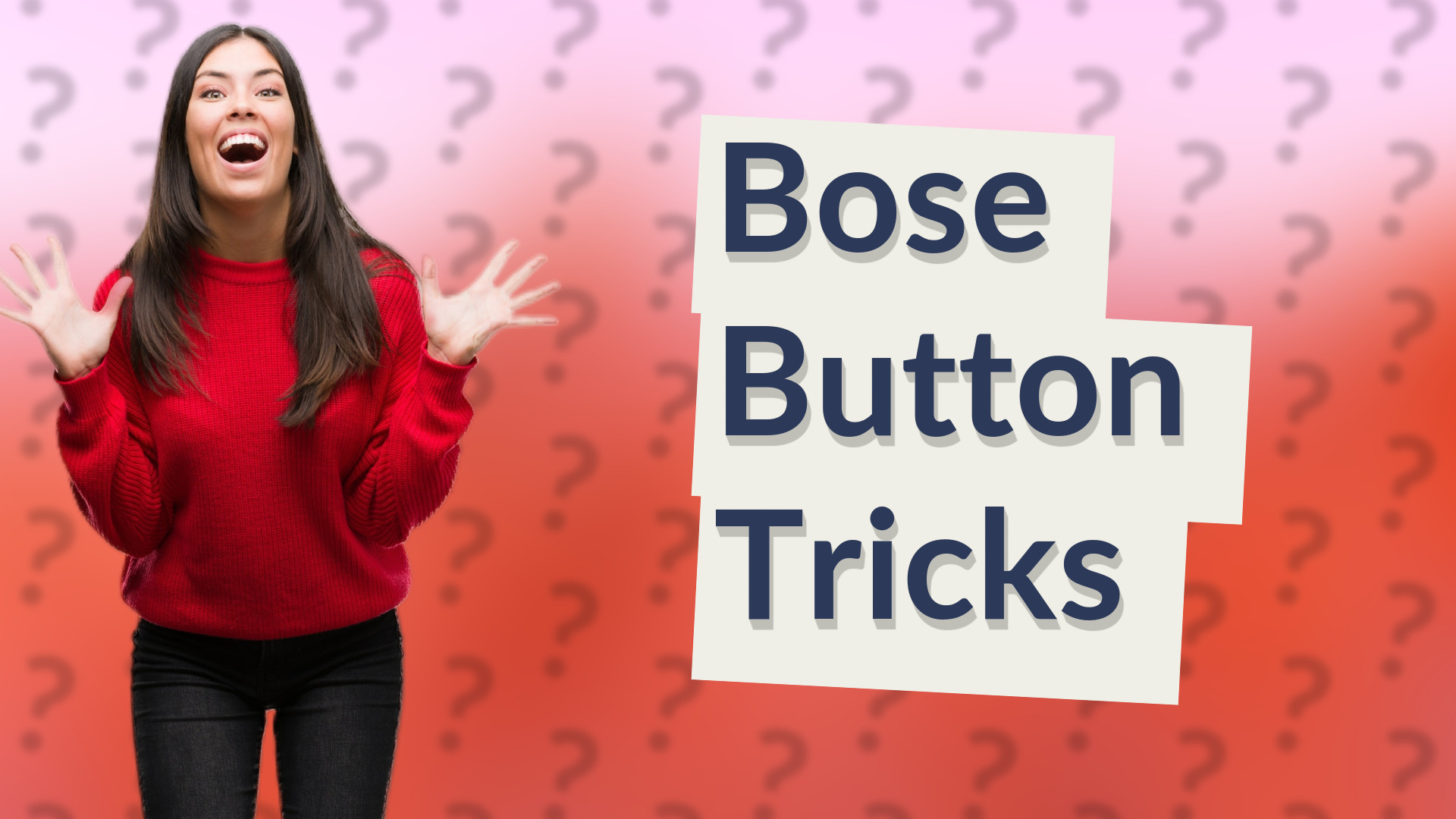 Bose Button Tricks
