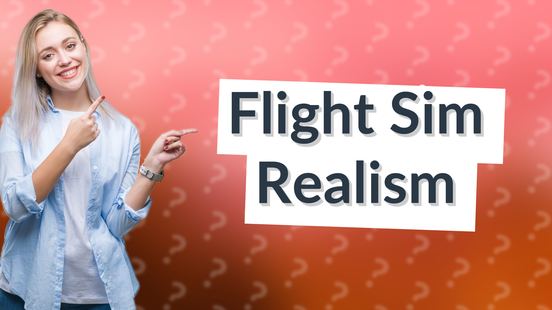 Flight Sim Realism