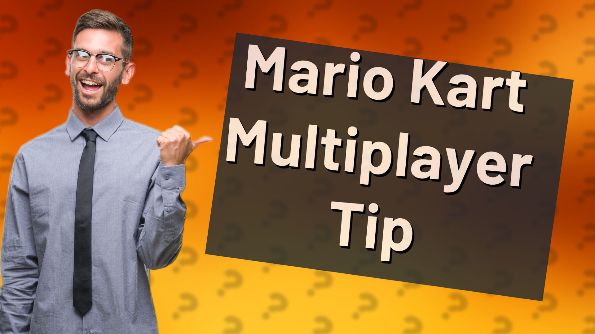 Mario Kart Multiplayer Tip