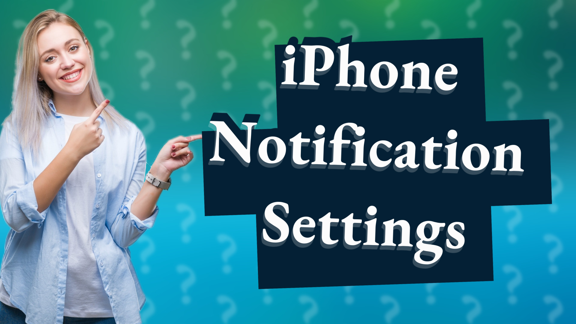 iPhone Notification Settings