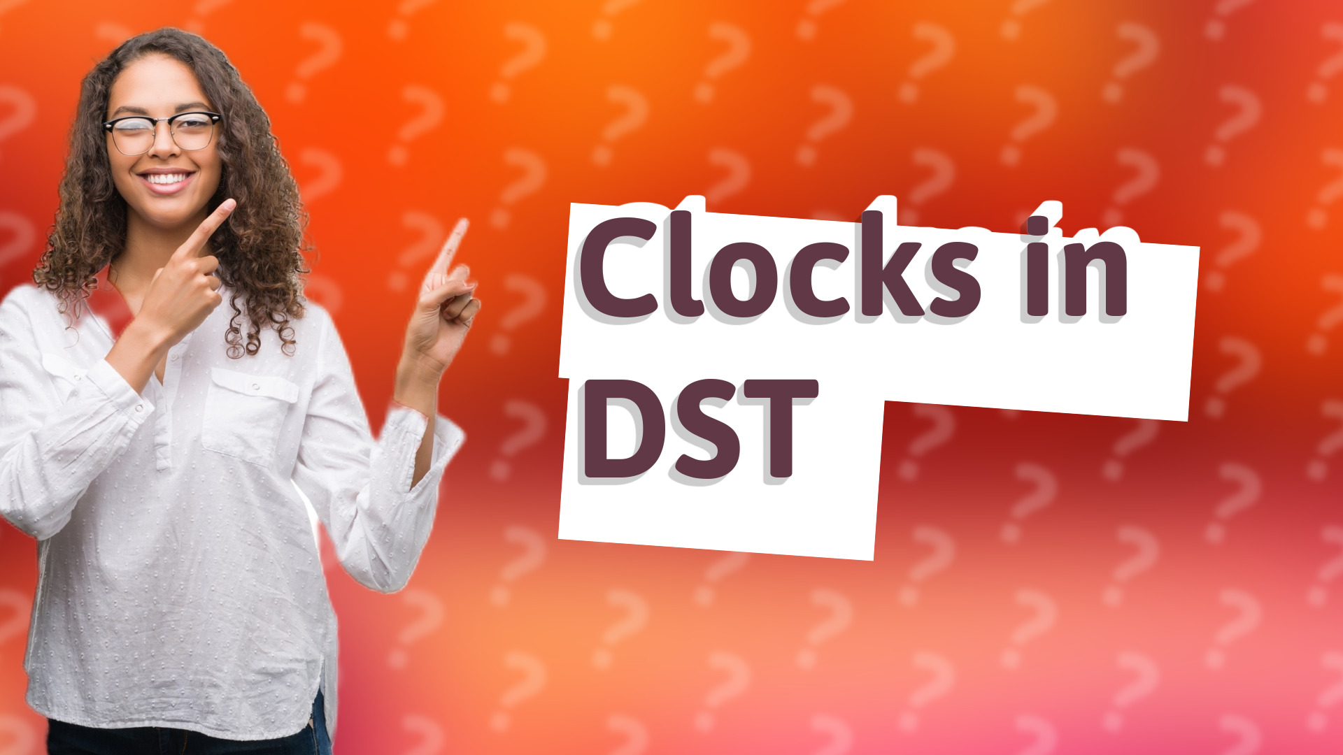 Clocks in DST