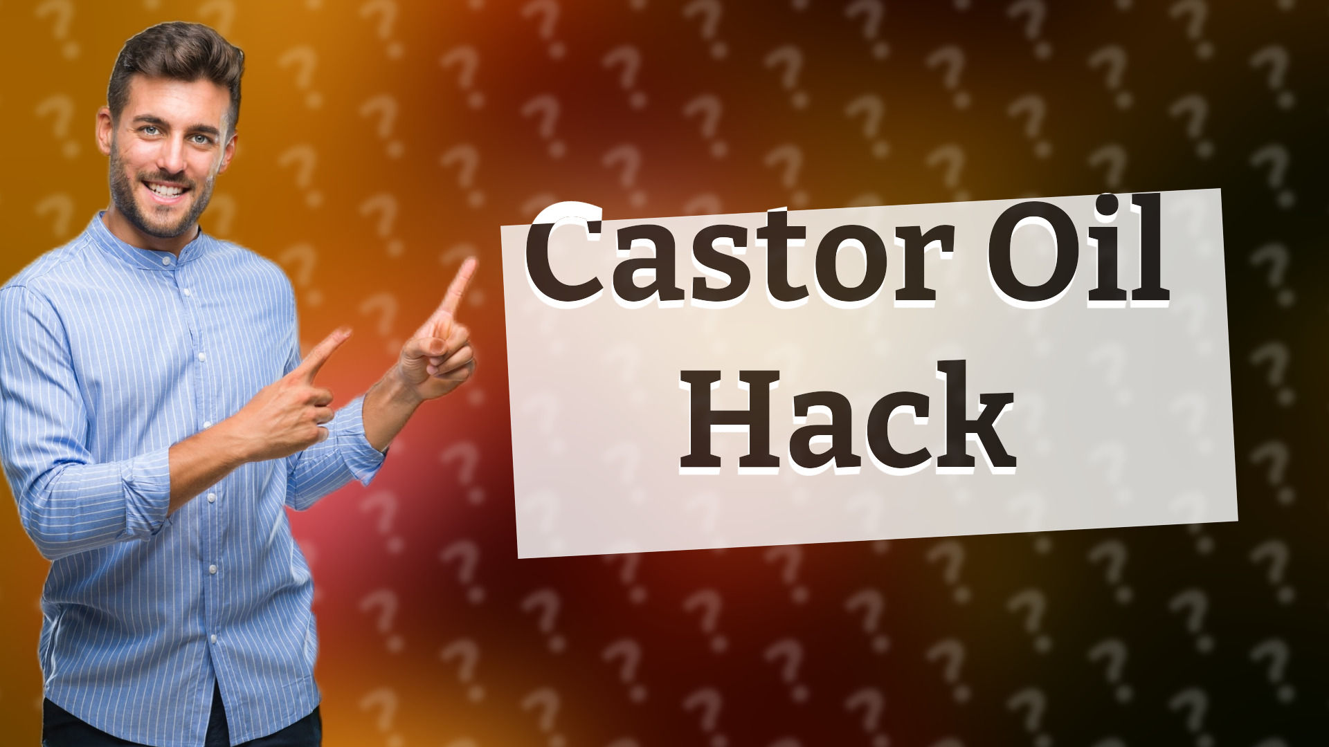 Castor Oil Hack