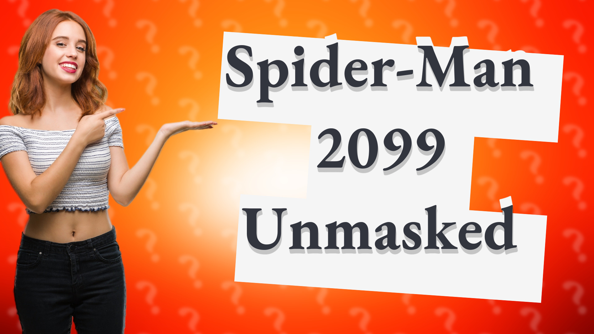 Spider-Man 2099 Unmasked