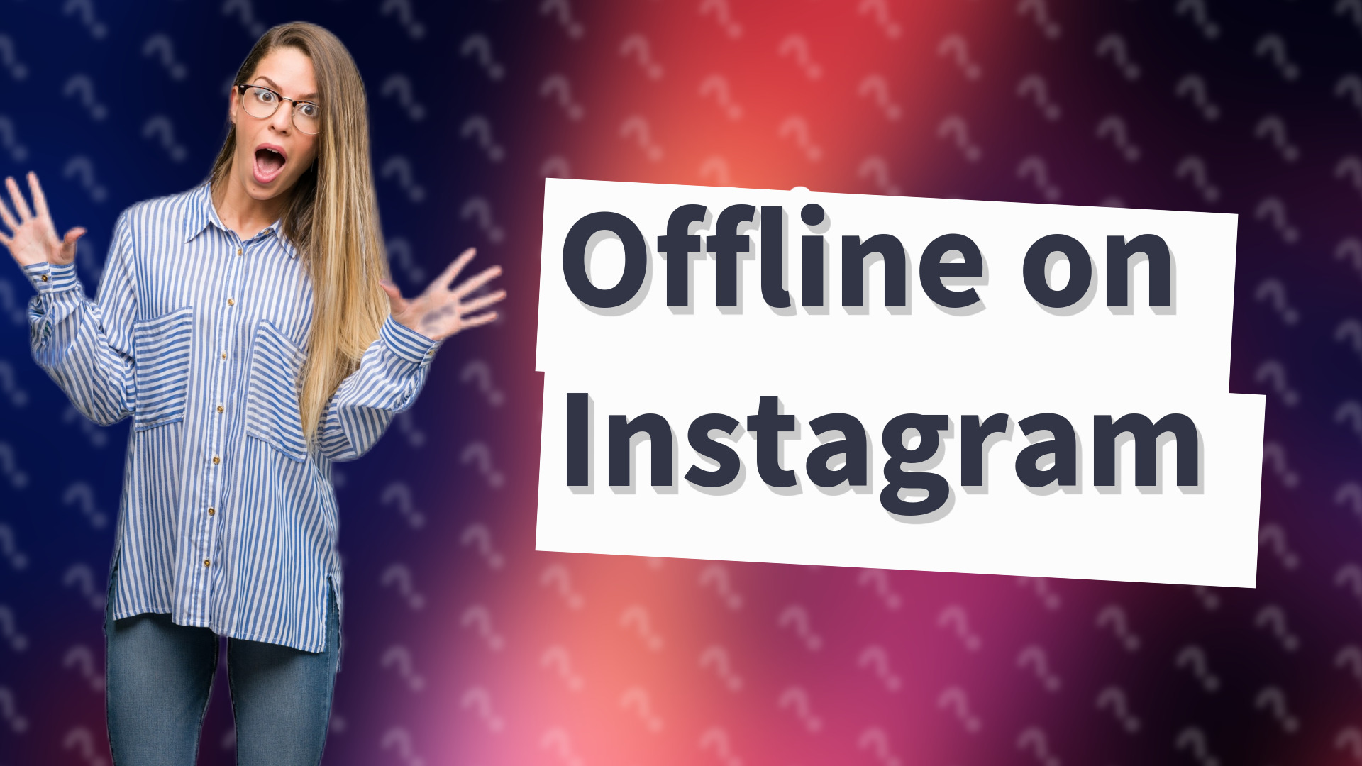 Offline on Instagram