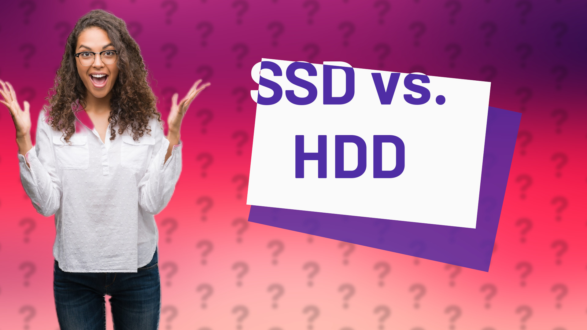 SSD vs. HDD