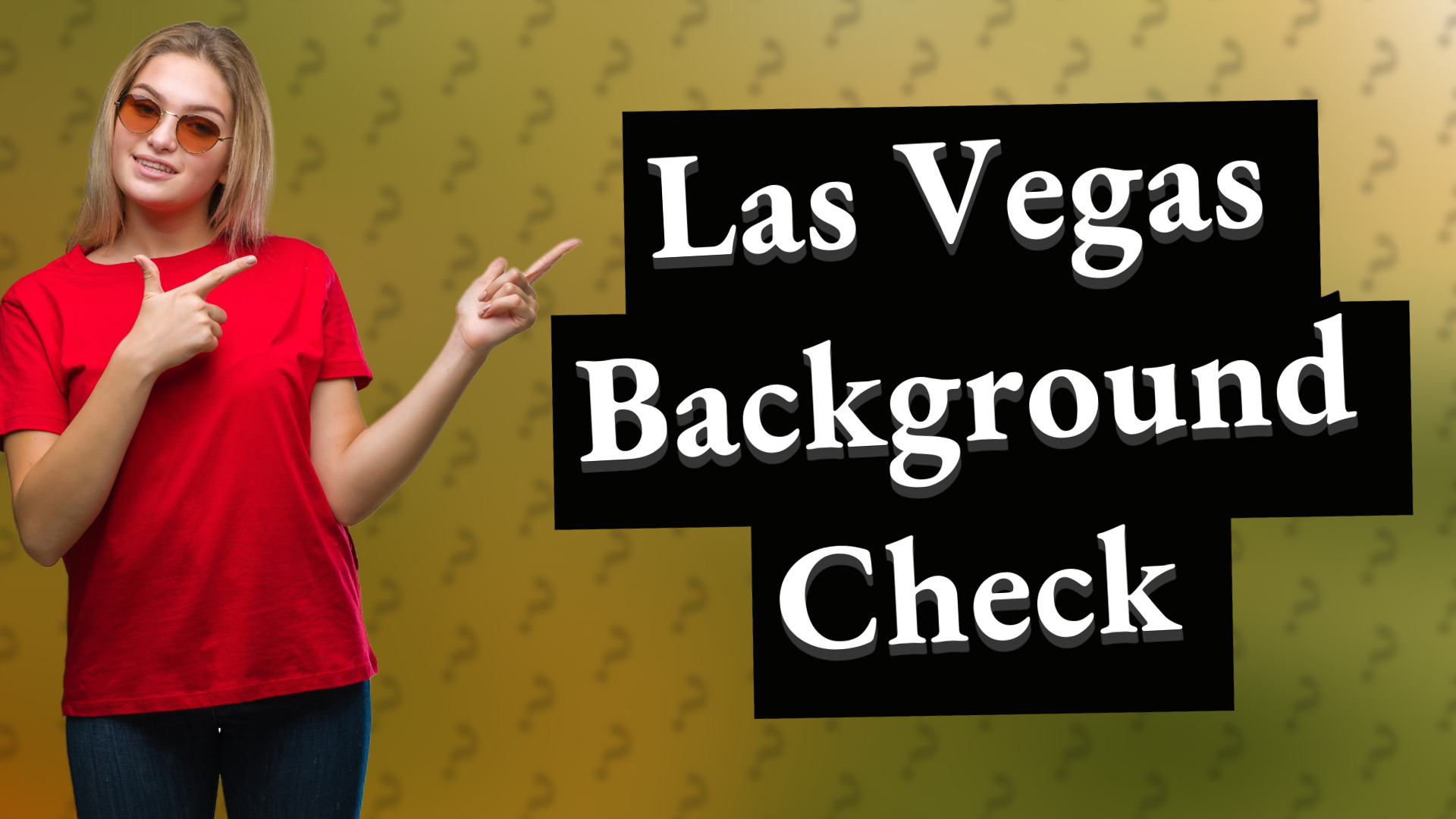 Las Vegas Background Check