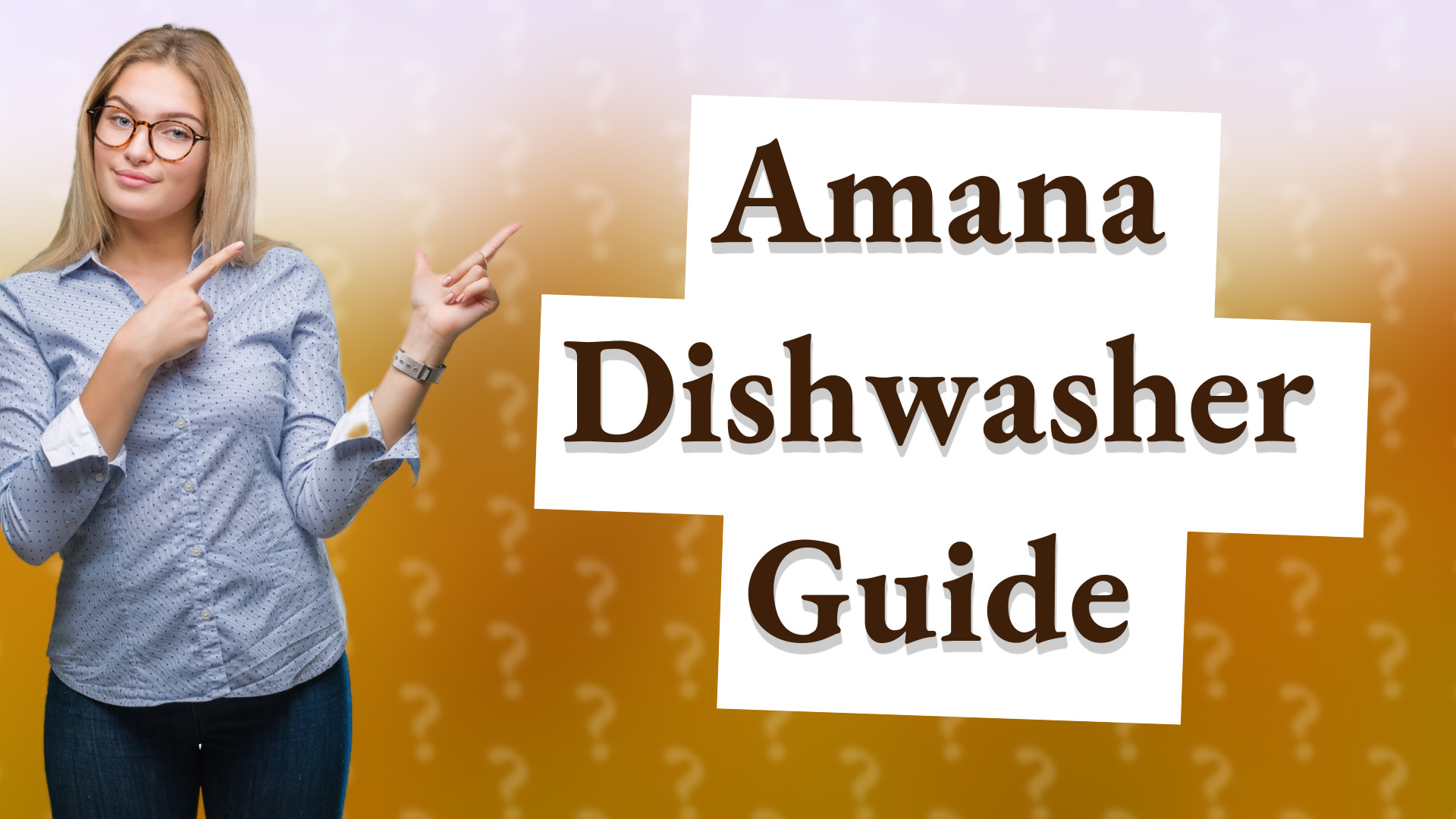 Amana Dishwasher Guide