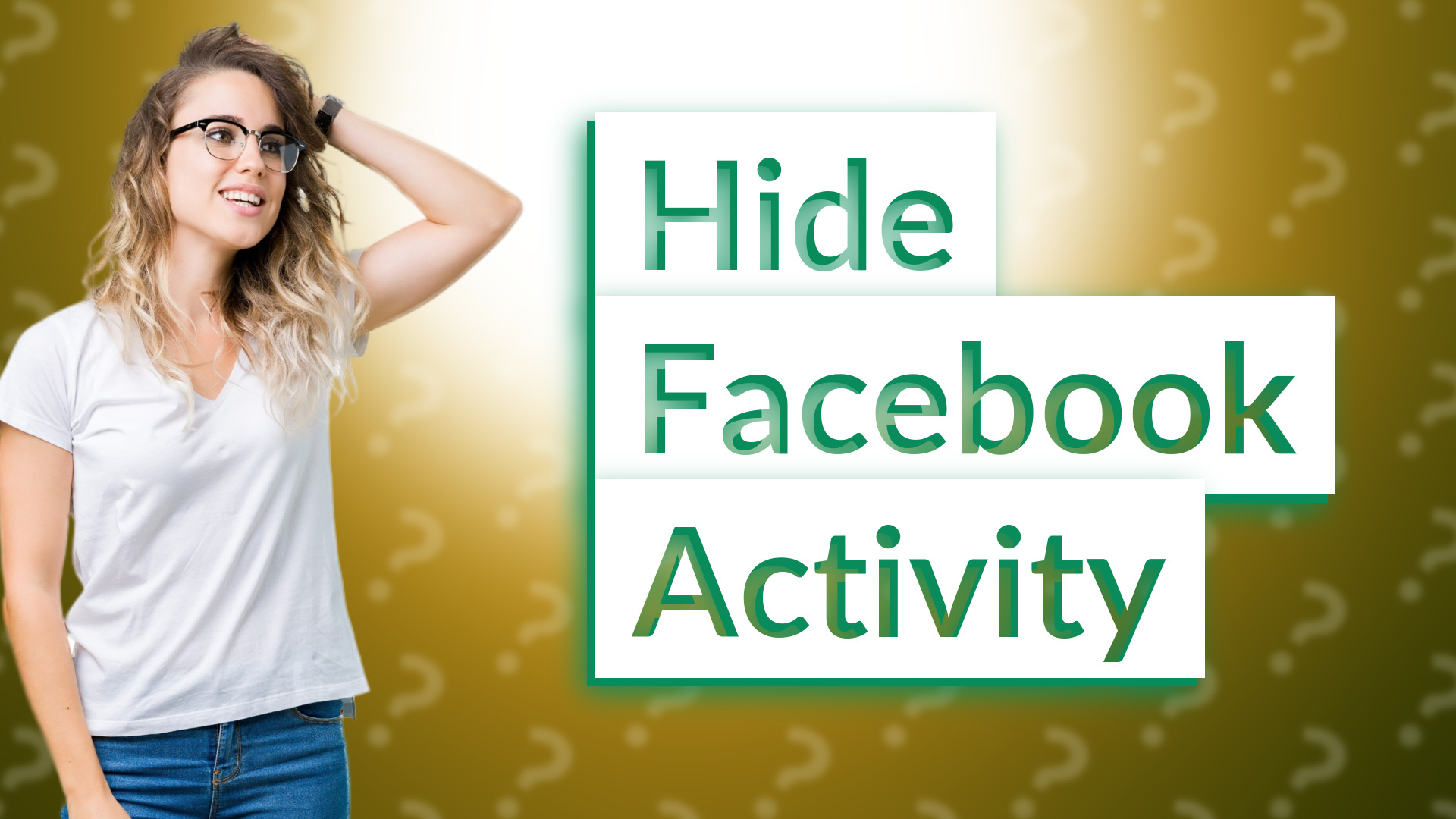 Hide Facebook Activity