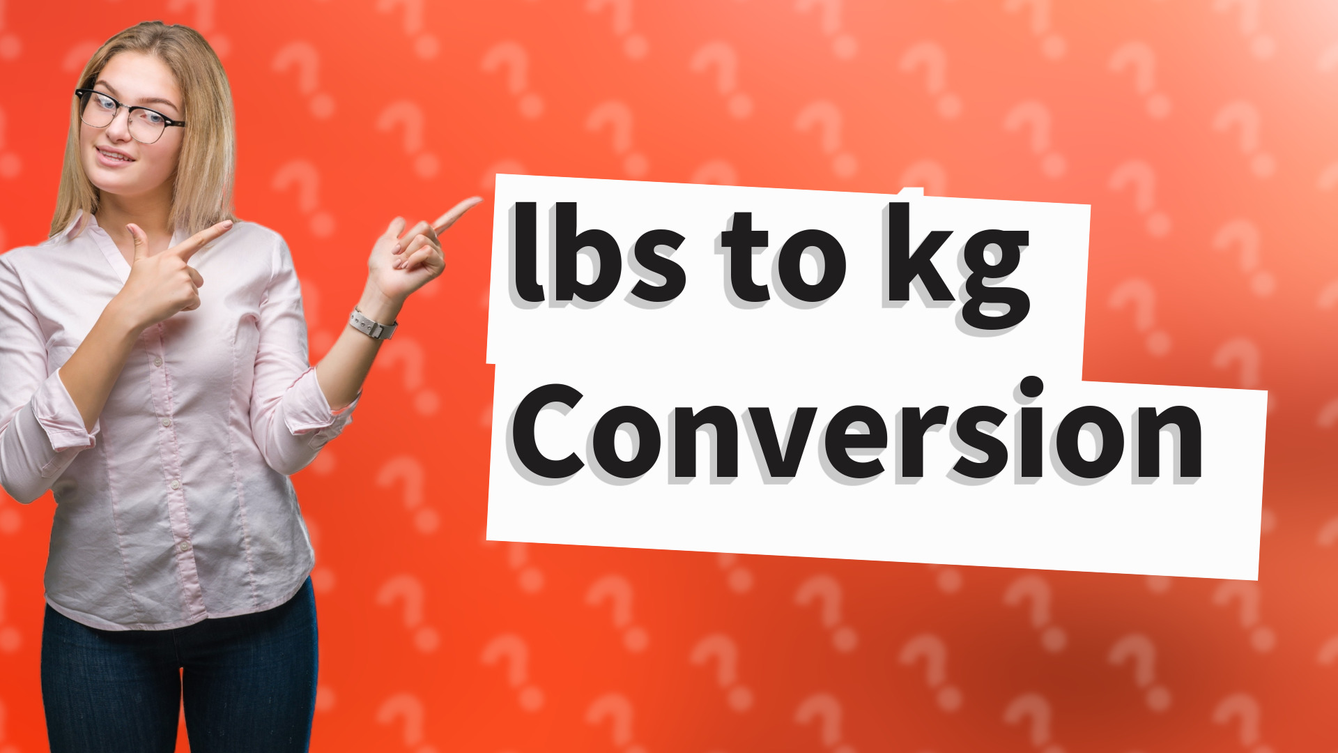 lbs to kg Conversion