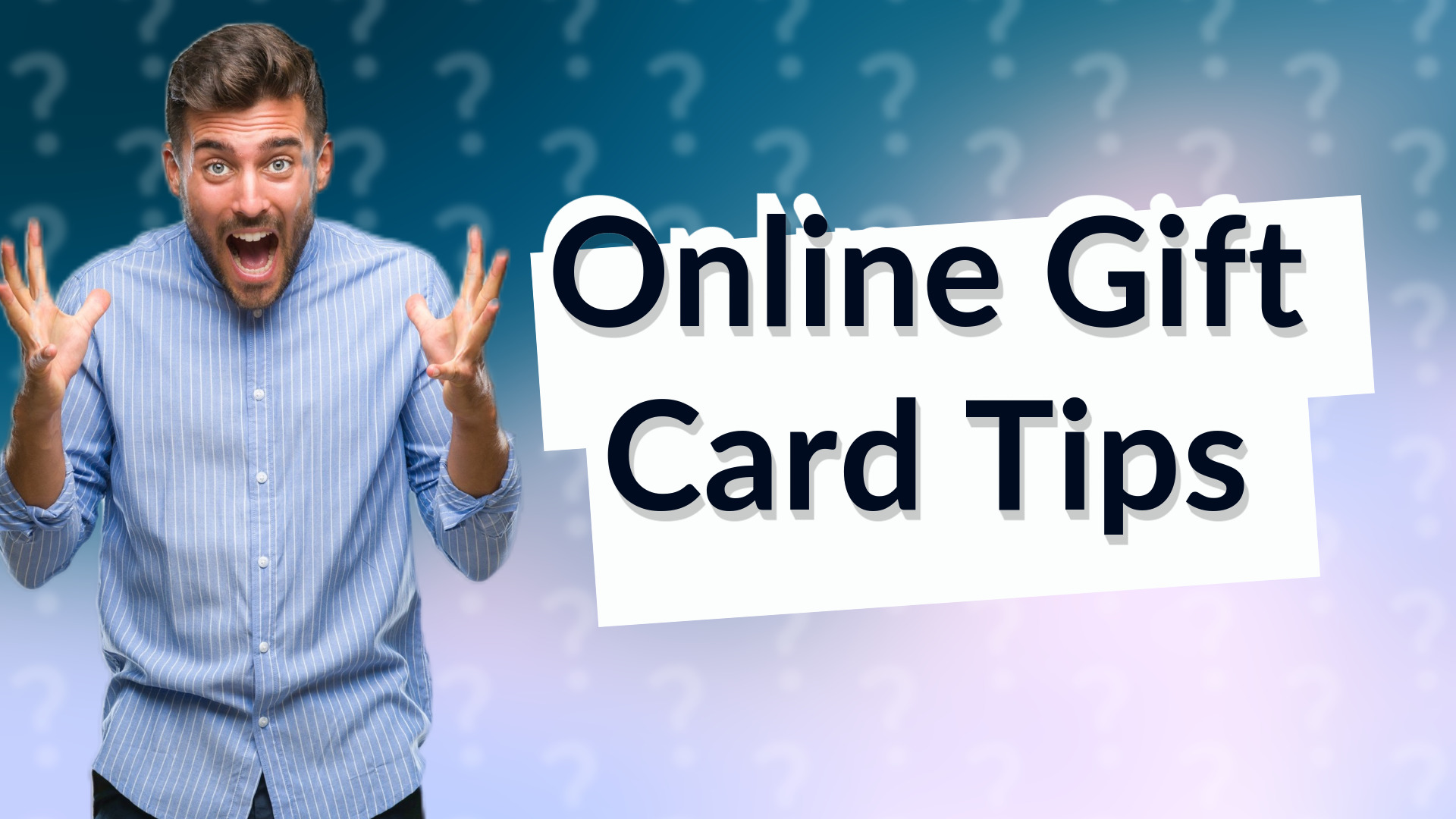 Online Gift Card Tips