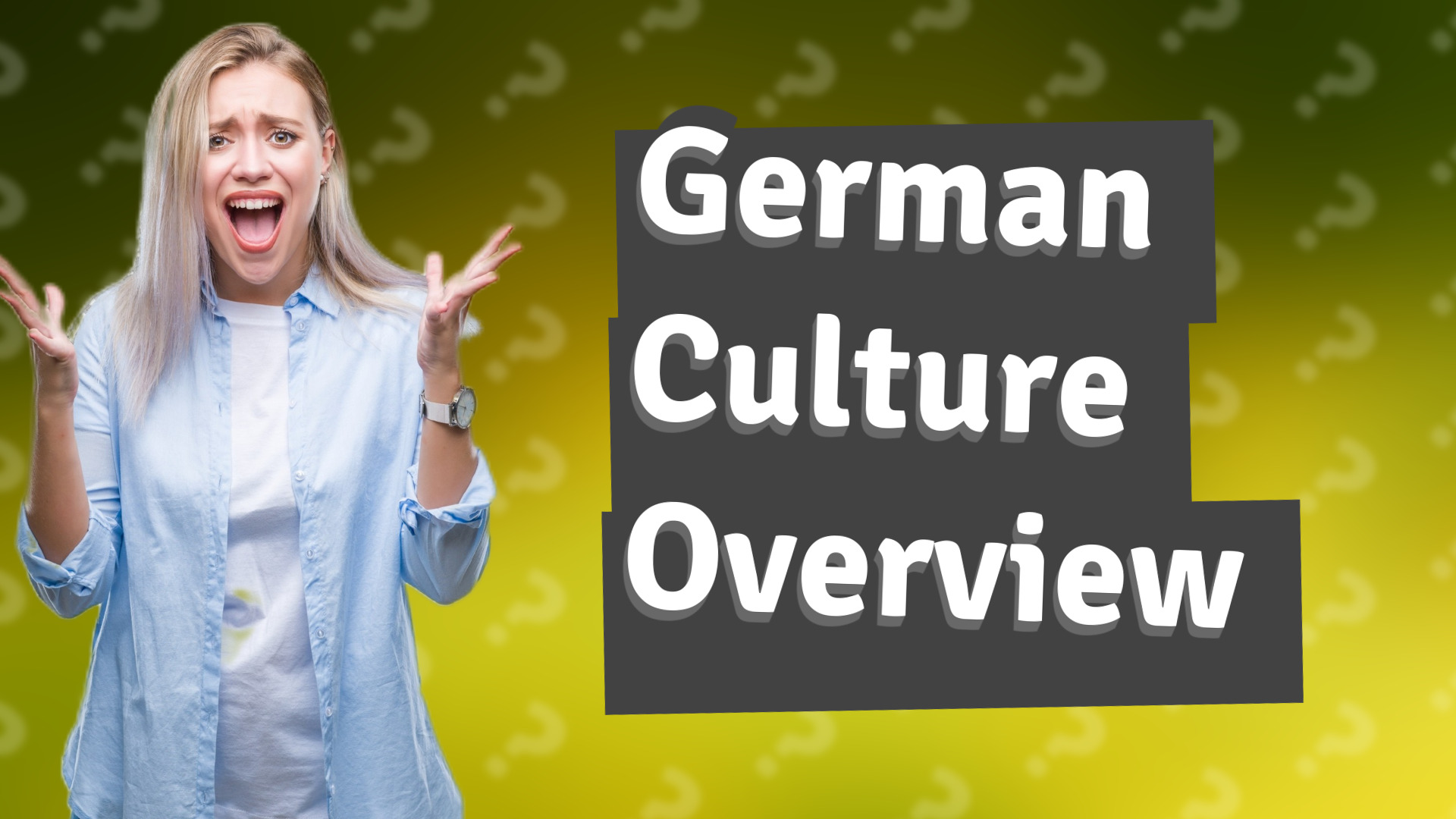 German Culture Overview