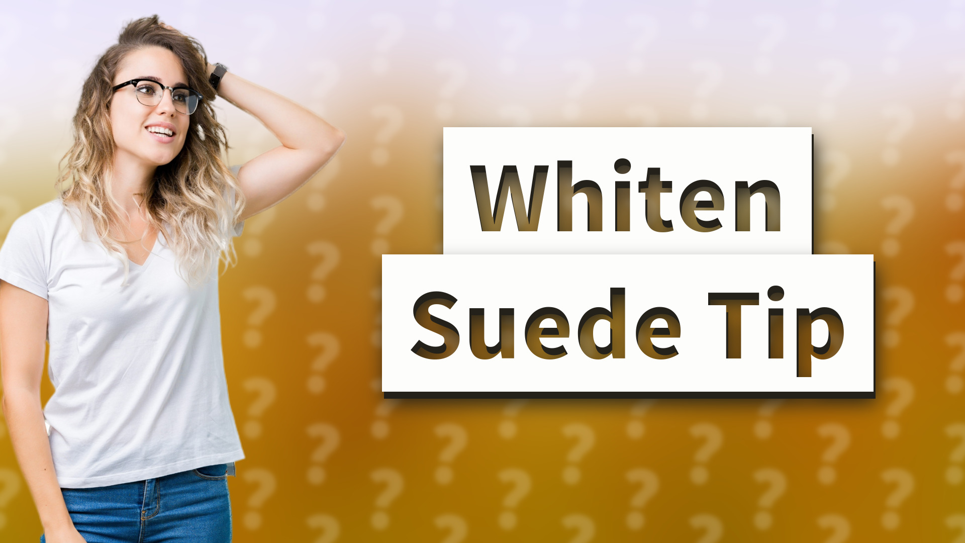 Whiten Suede Tip