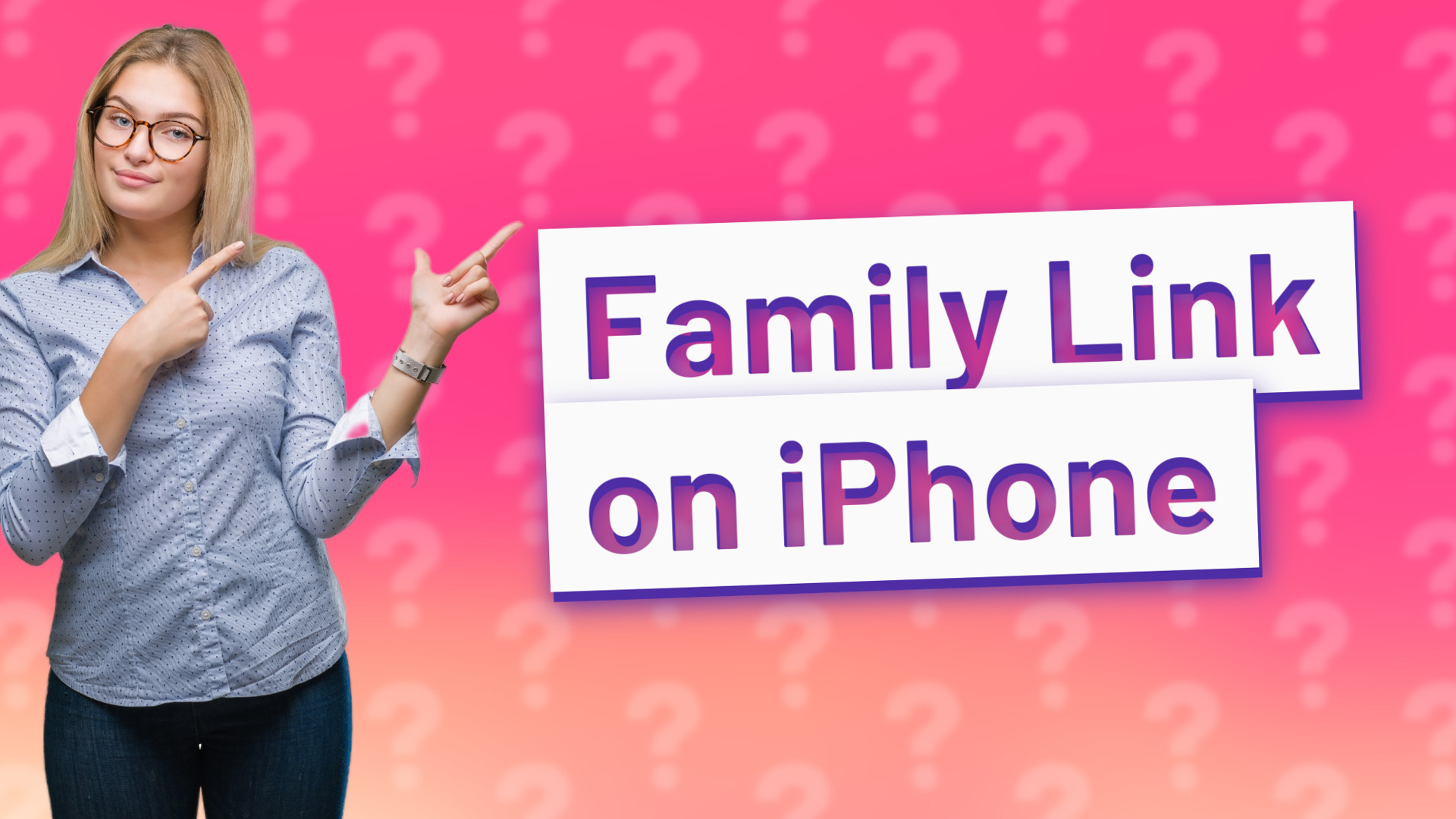 Family Link on iPhone