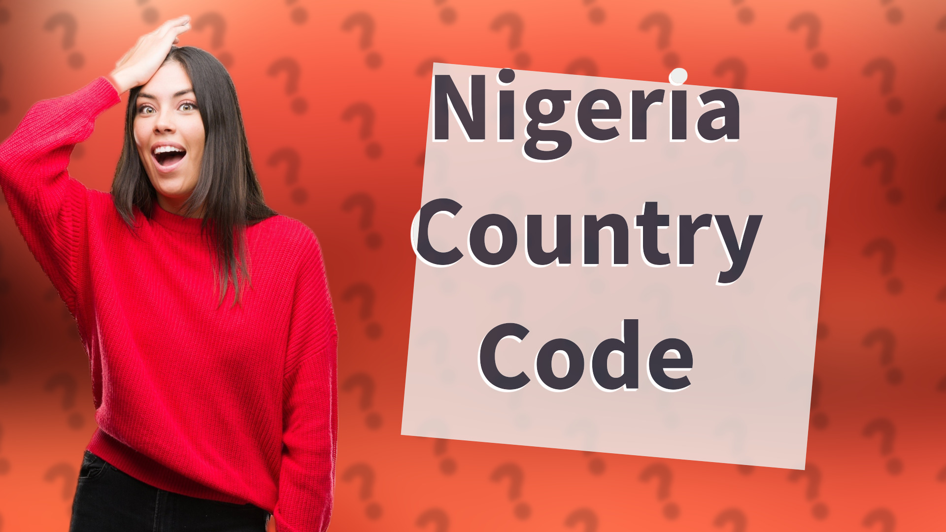 Nigeria Country Code