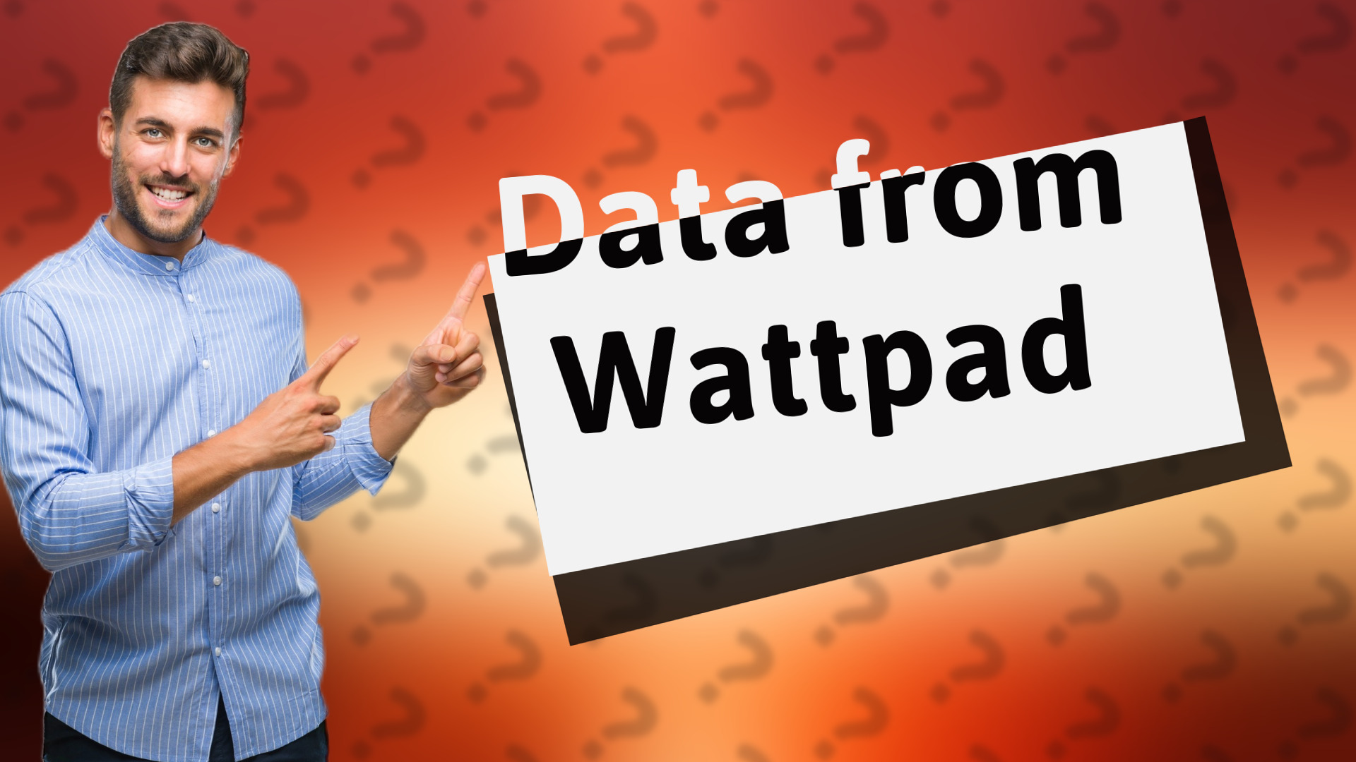 Data from Wattpad